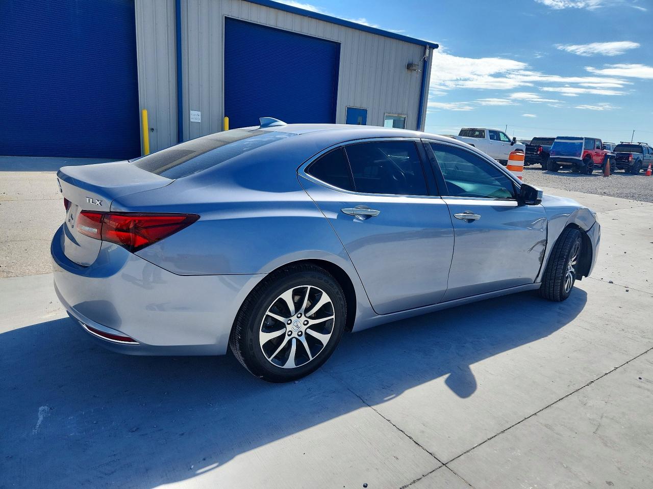 2015 Acura Tlx Silver vin: 19UUB1F32FA018443
