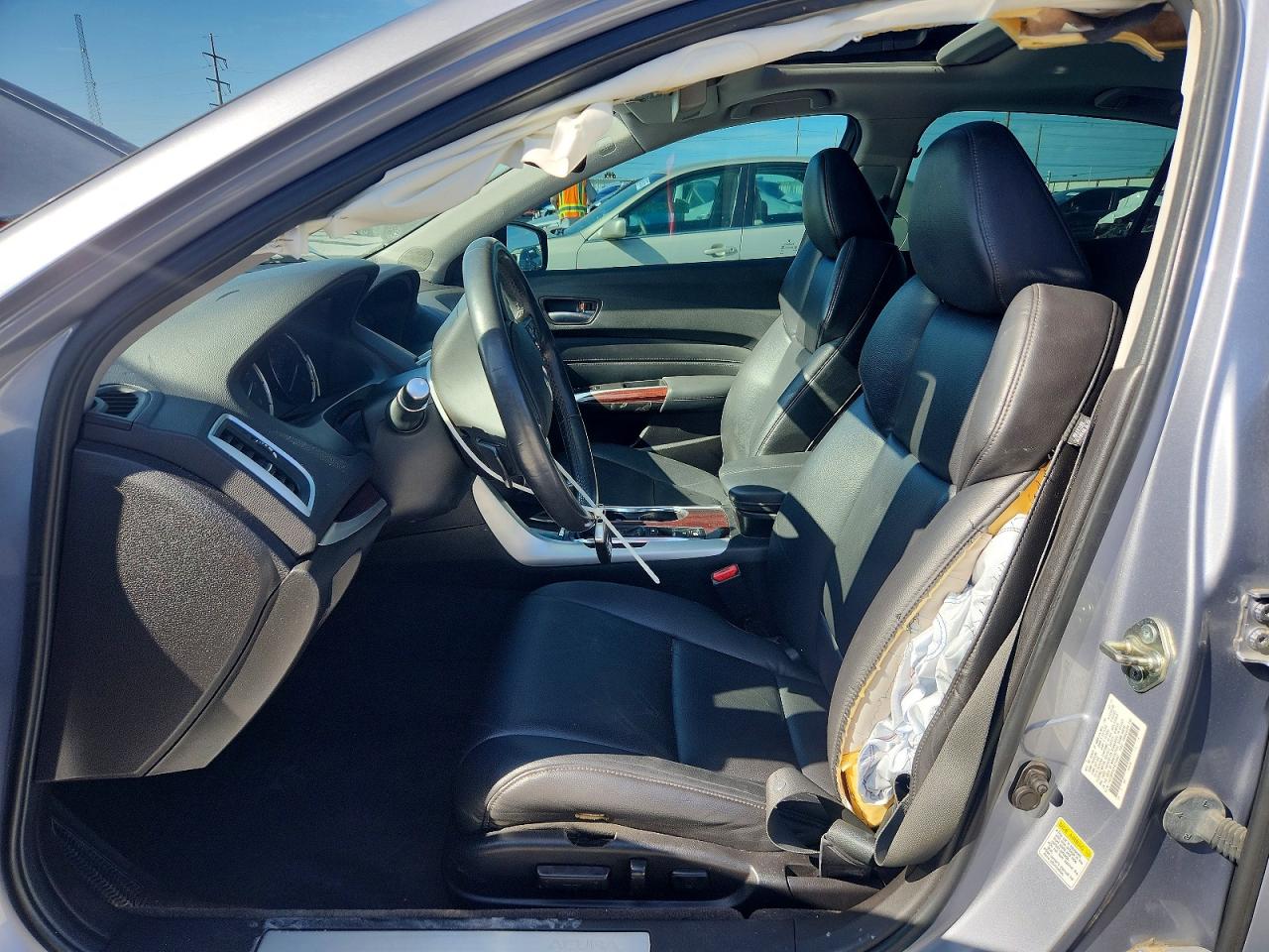2015 Acura Tlx Silver vin: 19UUB1F32FA018443