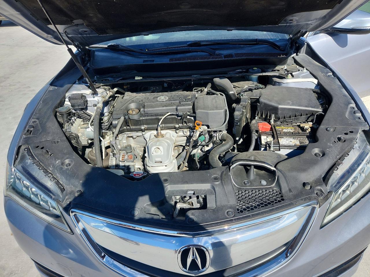 2015 Acura Tlx Silver vin: 19UUB1F32FA018443