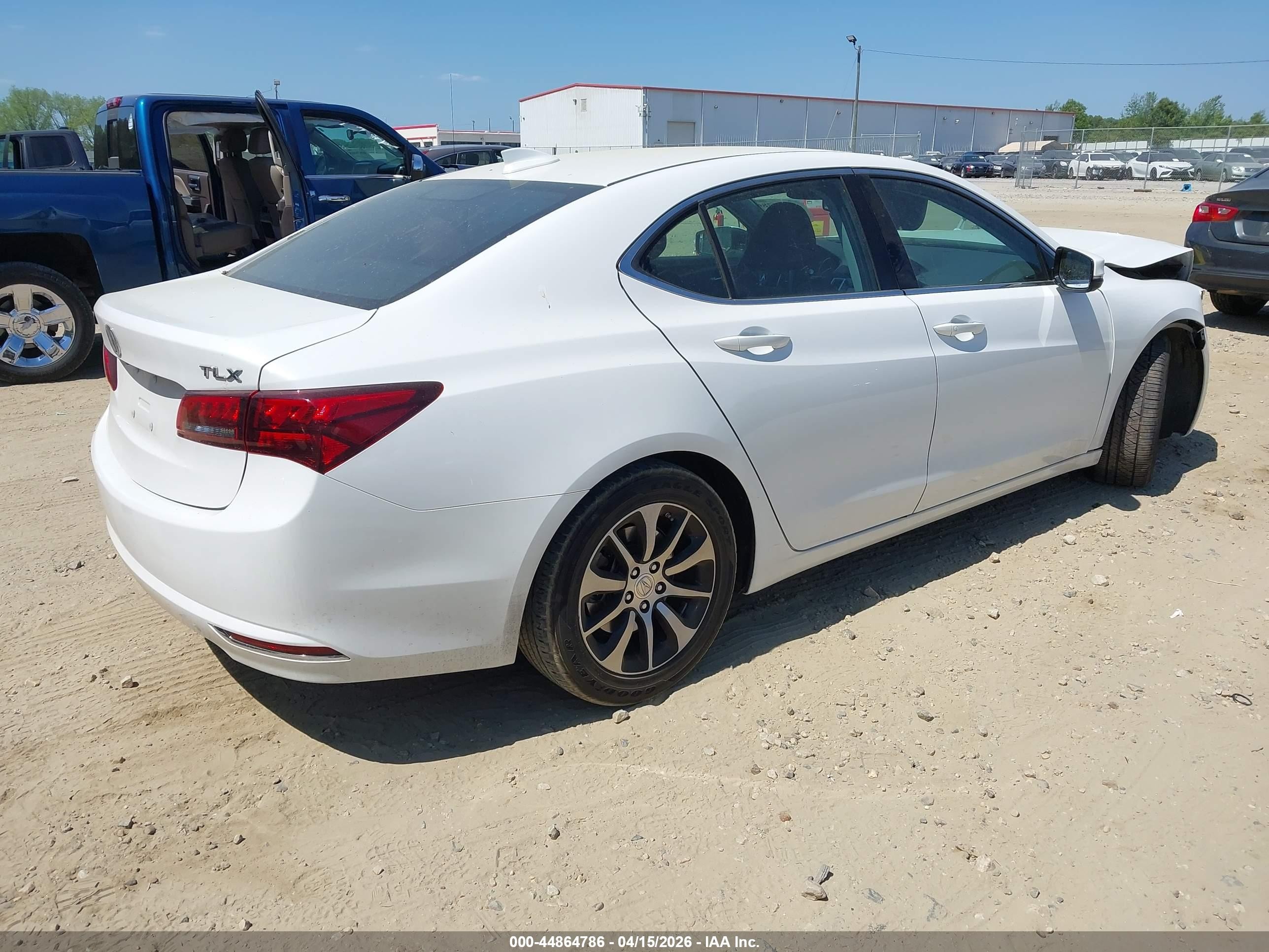 2015 Acura Tlx   White vin: 19UUB1F32FA022007