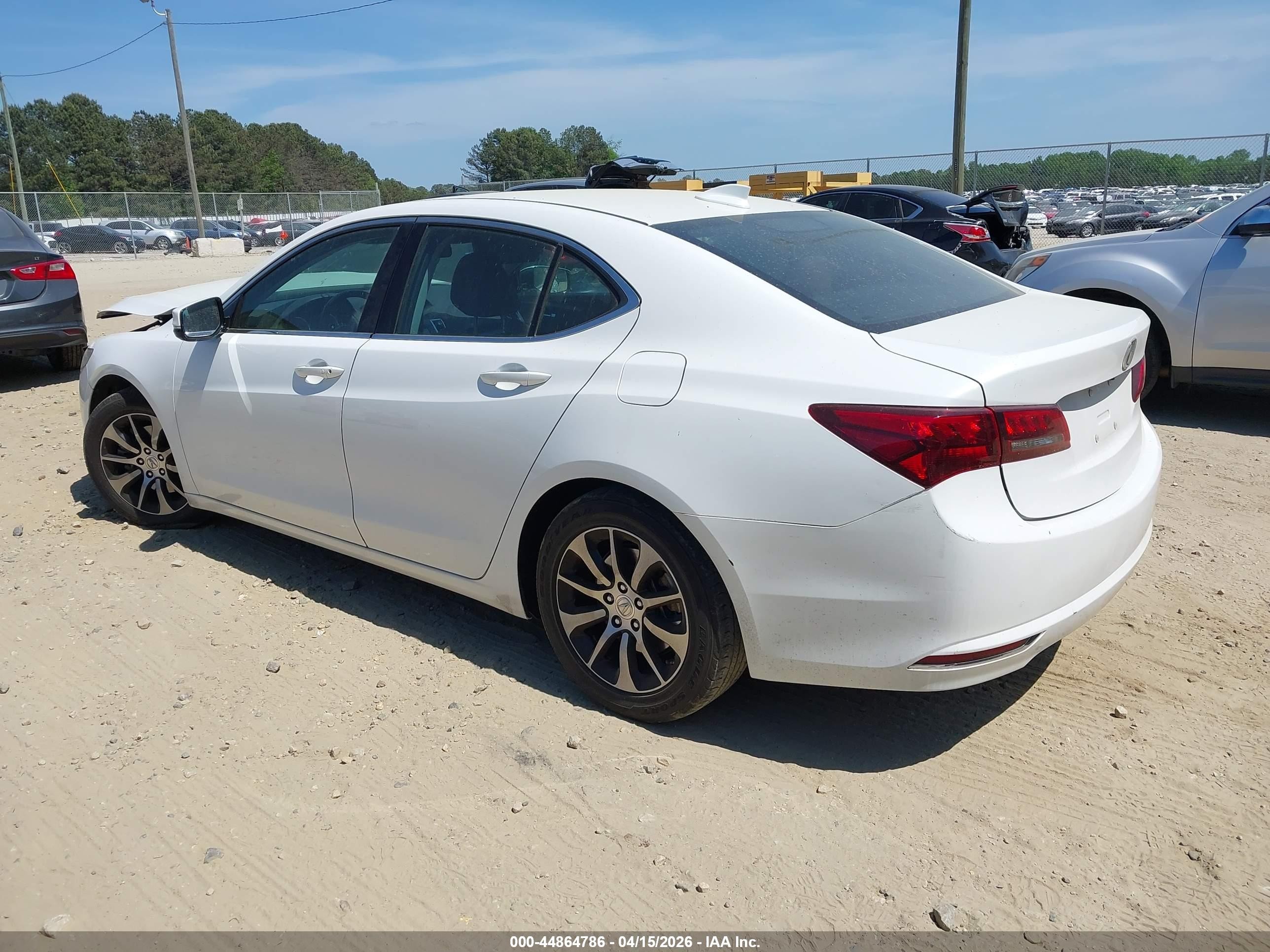 2015 Acura Tlx   White vin: 19UUB1F32FA022007
