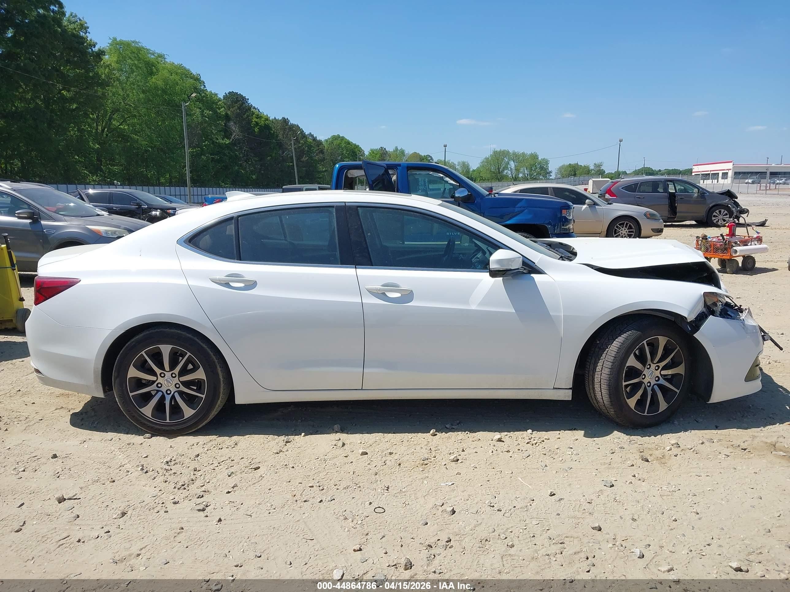 2015 Acura Tlx   White vin: 19UUB1F32FA022007