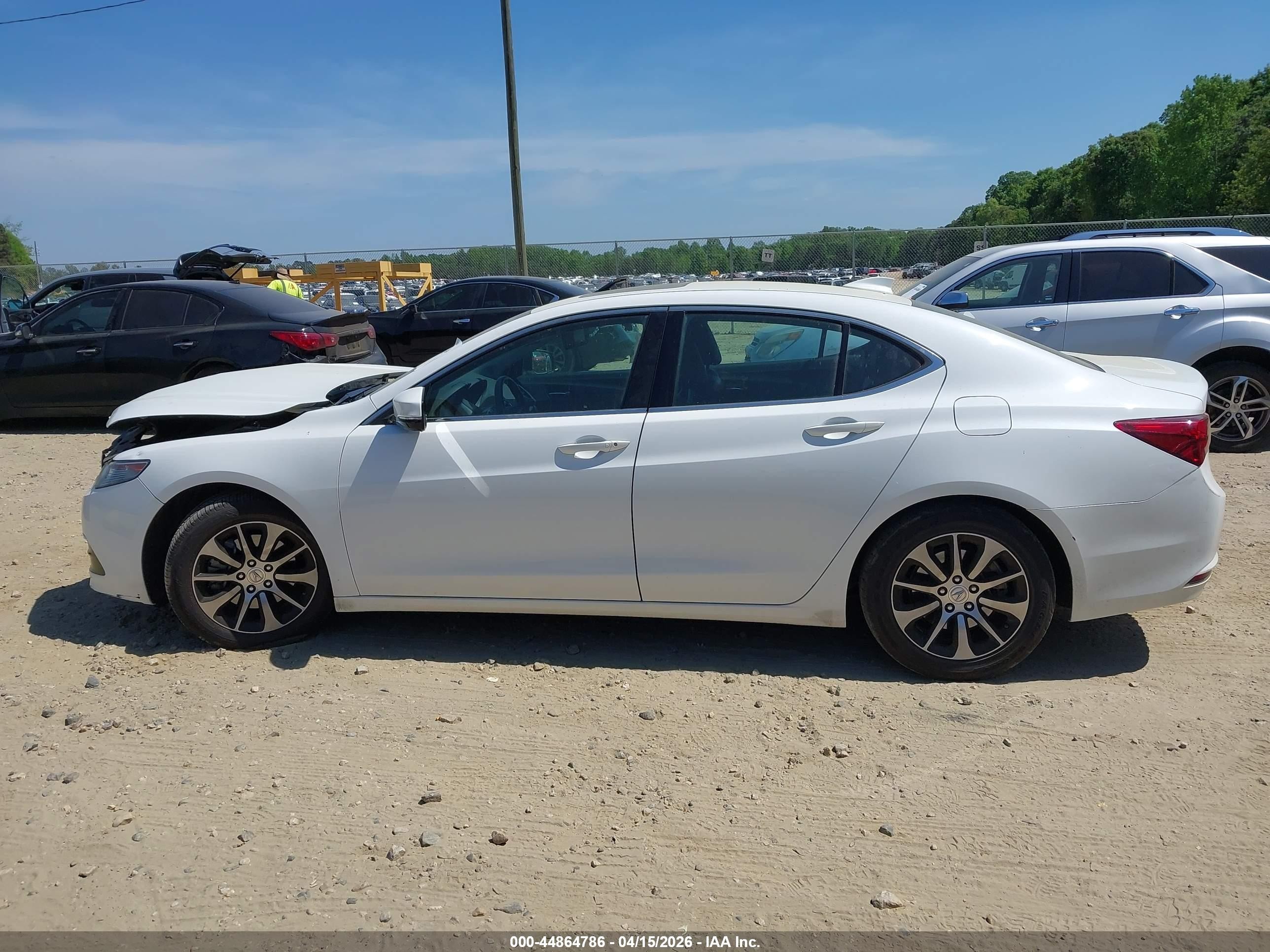 2015 Acura Tlx   White vin: 19UUB1F32FA022007