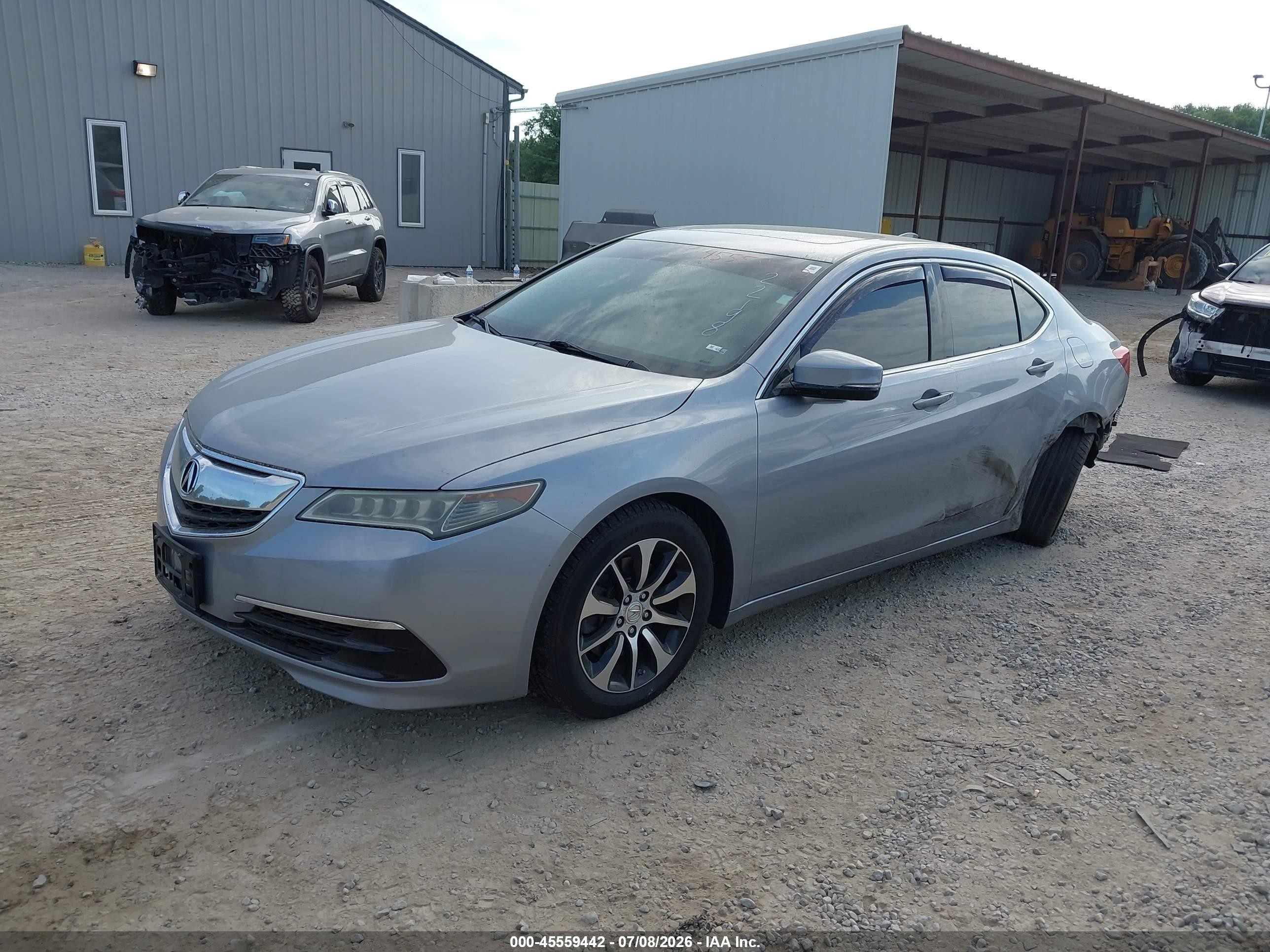2015 Acura Tlx Light Blue vin: 19UUB1F32FA022198