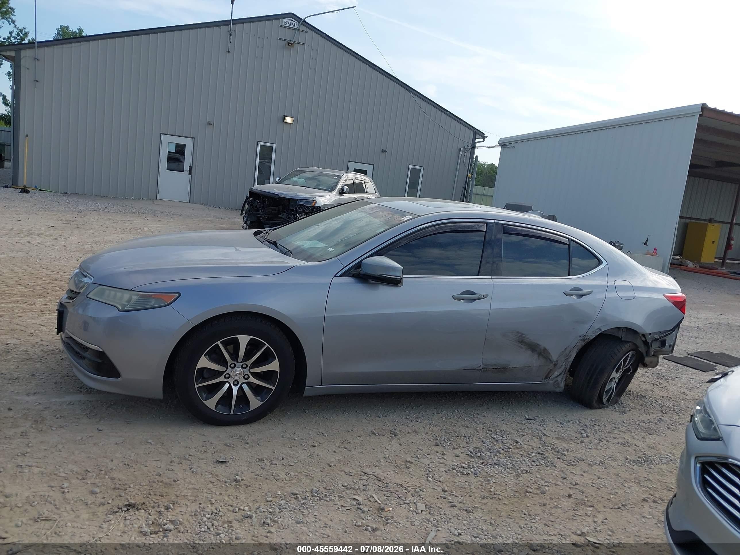 2015 Acura Tlx Light Blue vin: 19UUB1F32FA022198