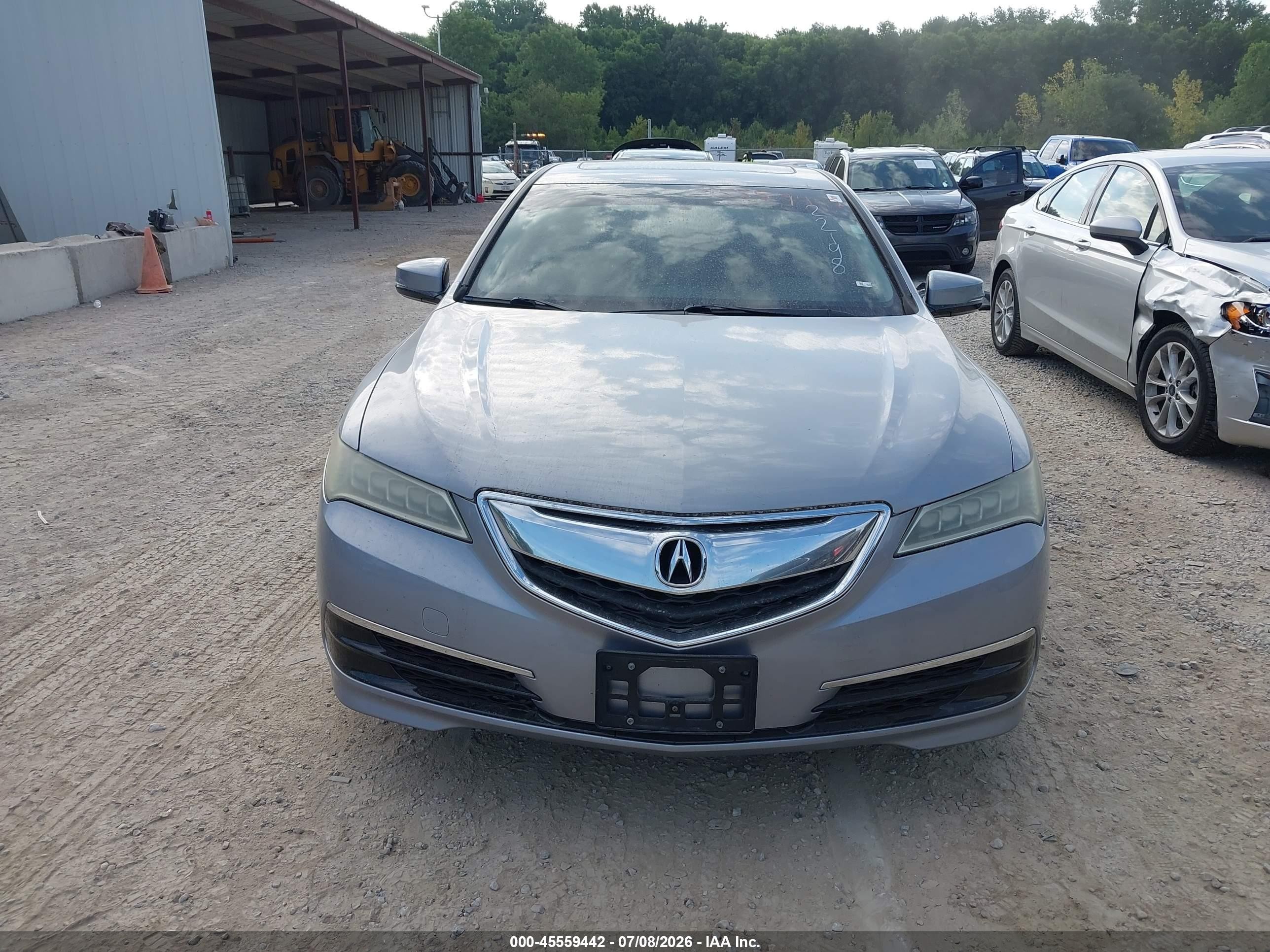 2015 Acura Tlx Light Blue vin: 19UUB1F32FA022198