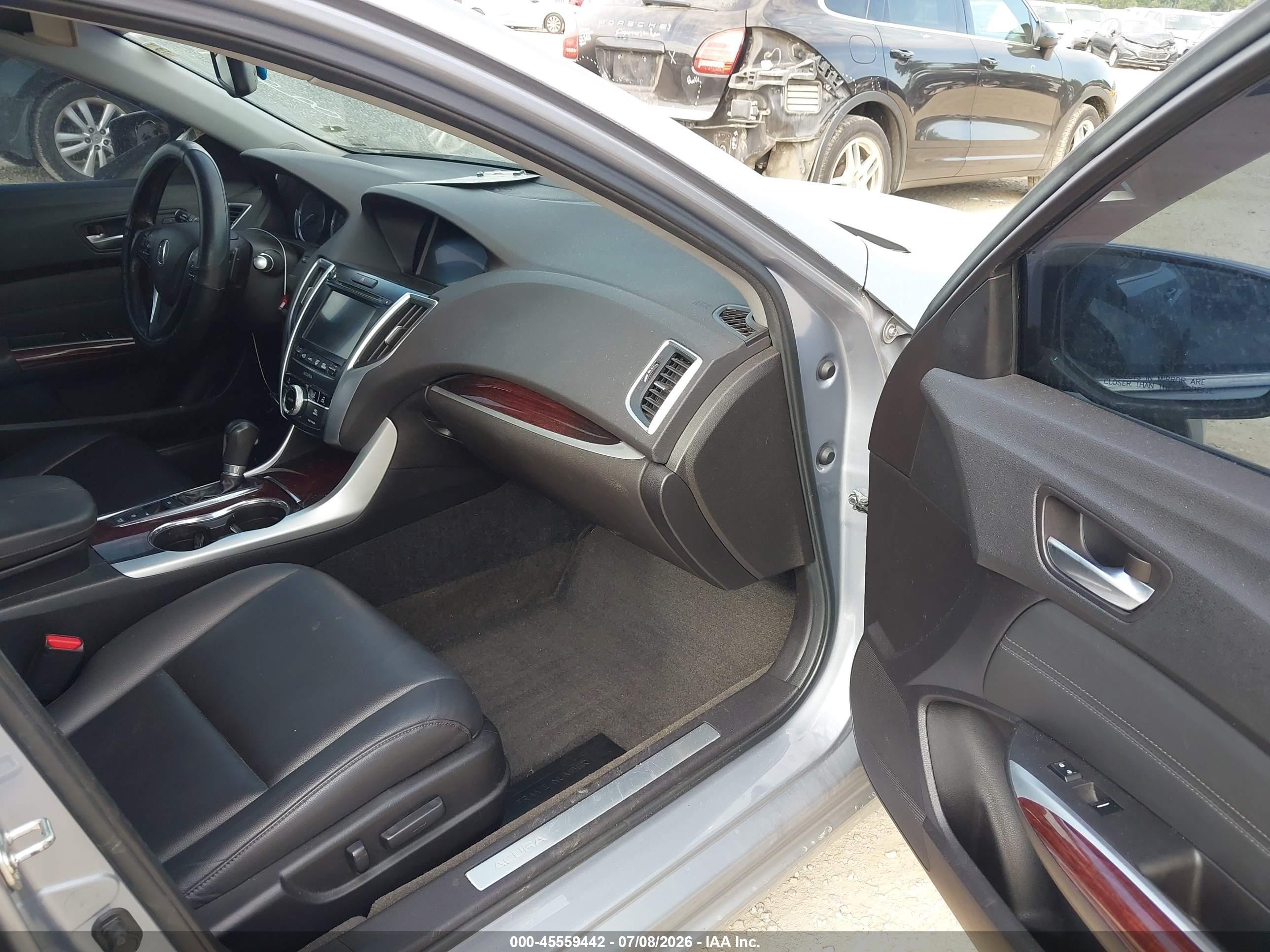 2015 Acura Tlx Light Blue vin: 19UUB1F32FA022198