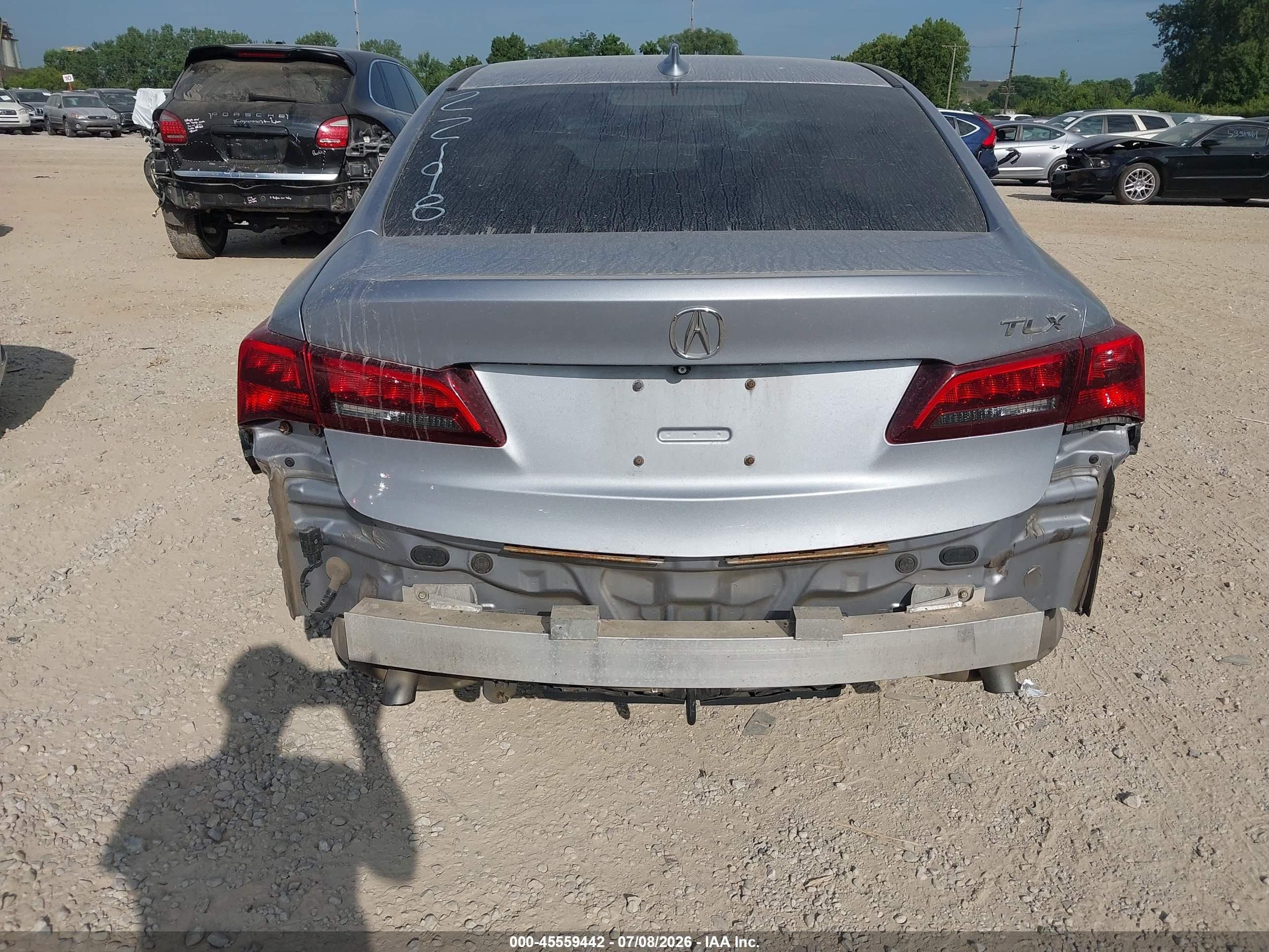 2015 Acura Tlx Light Blue vin: 19UUB1F32FA022198