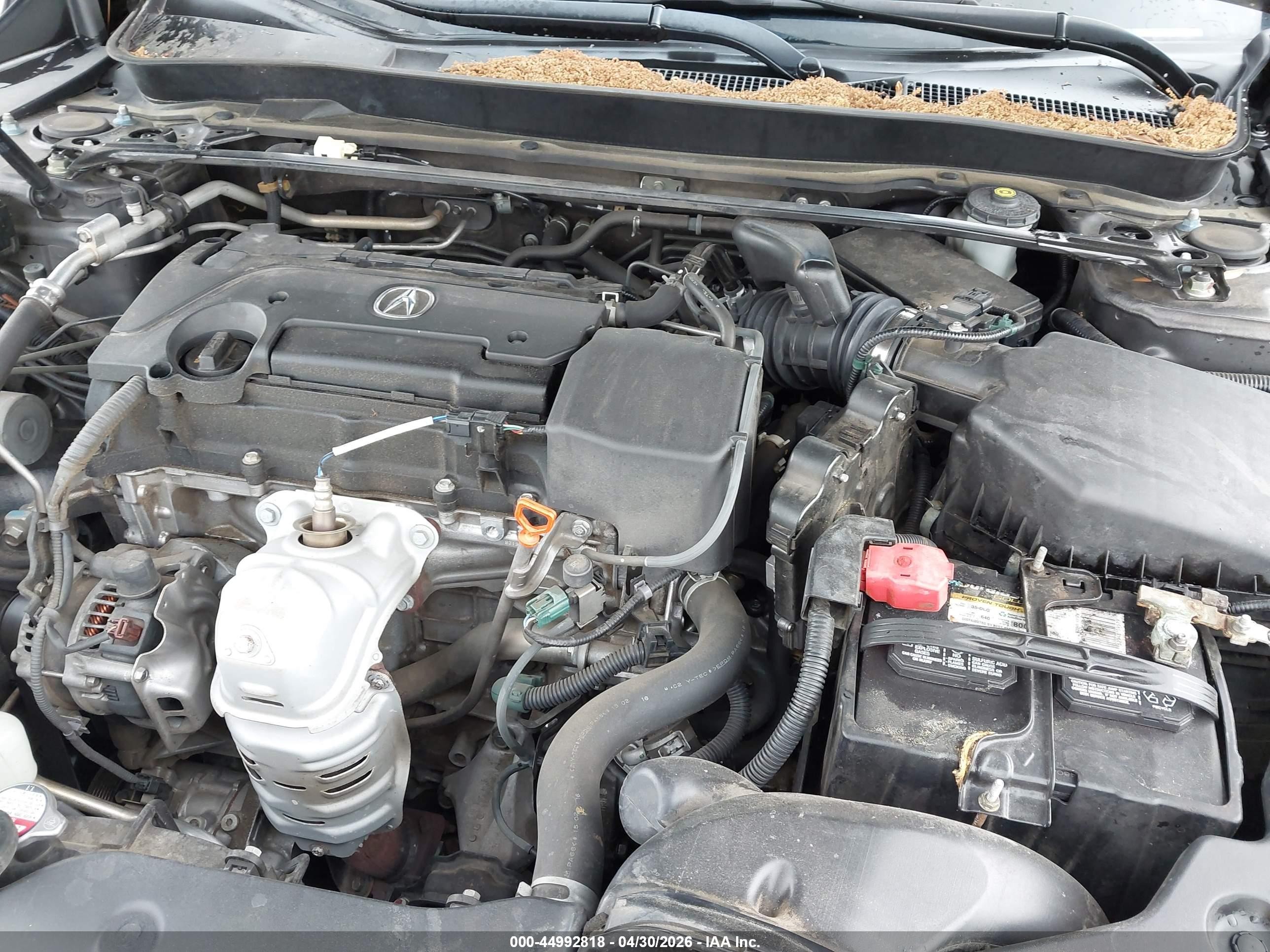 2015 Acura Tlx   Gray vin: 19UUB1F32FA025313