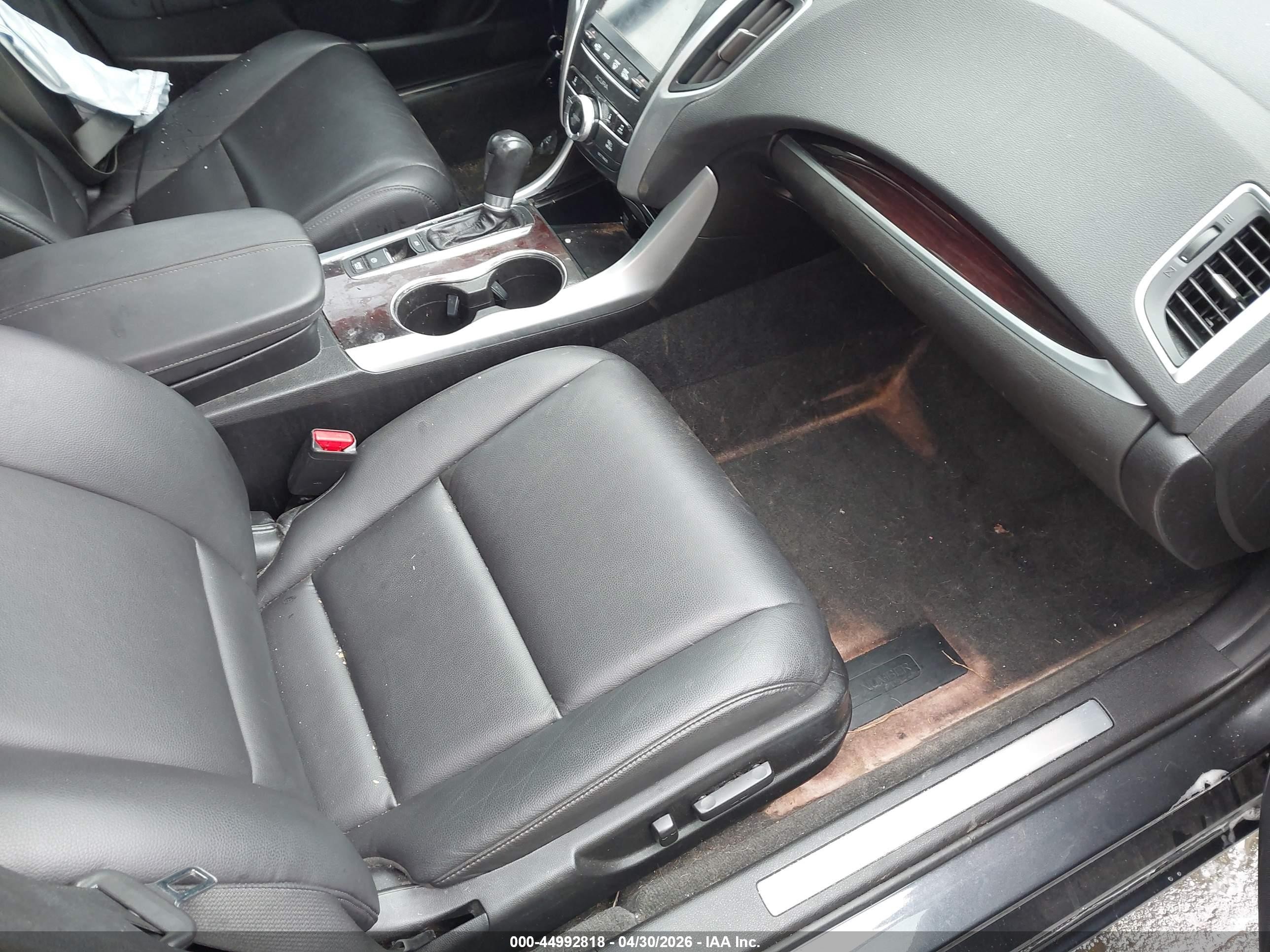 2015 Acura Tlx   Gray vin: 19UUB1F32FA025313