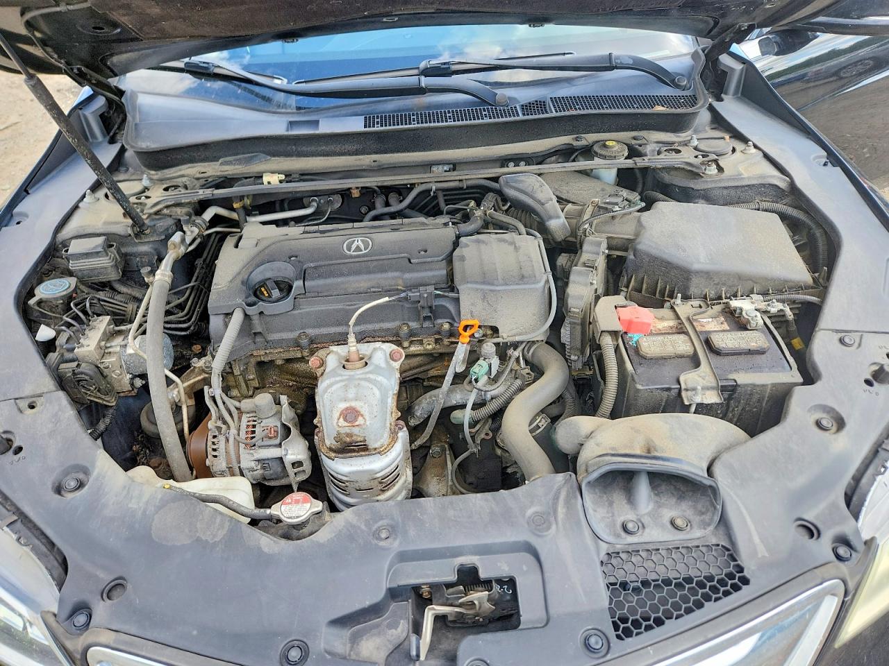 2015 Acura Tlx Черный vin: 19UUB1F33FA017754