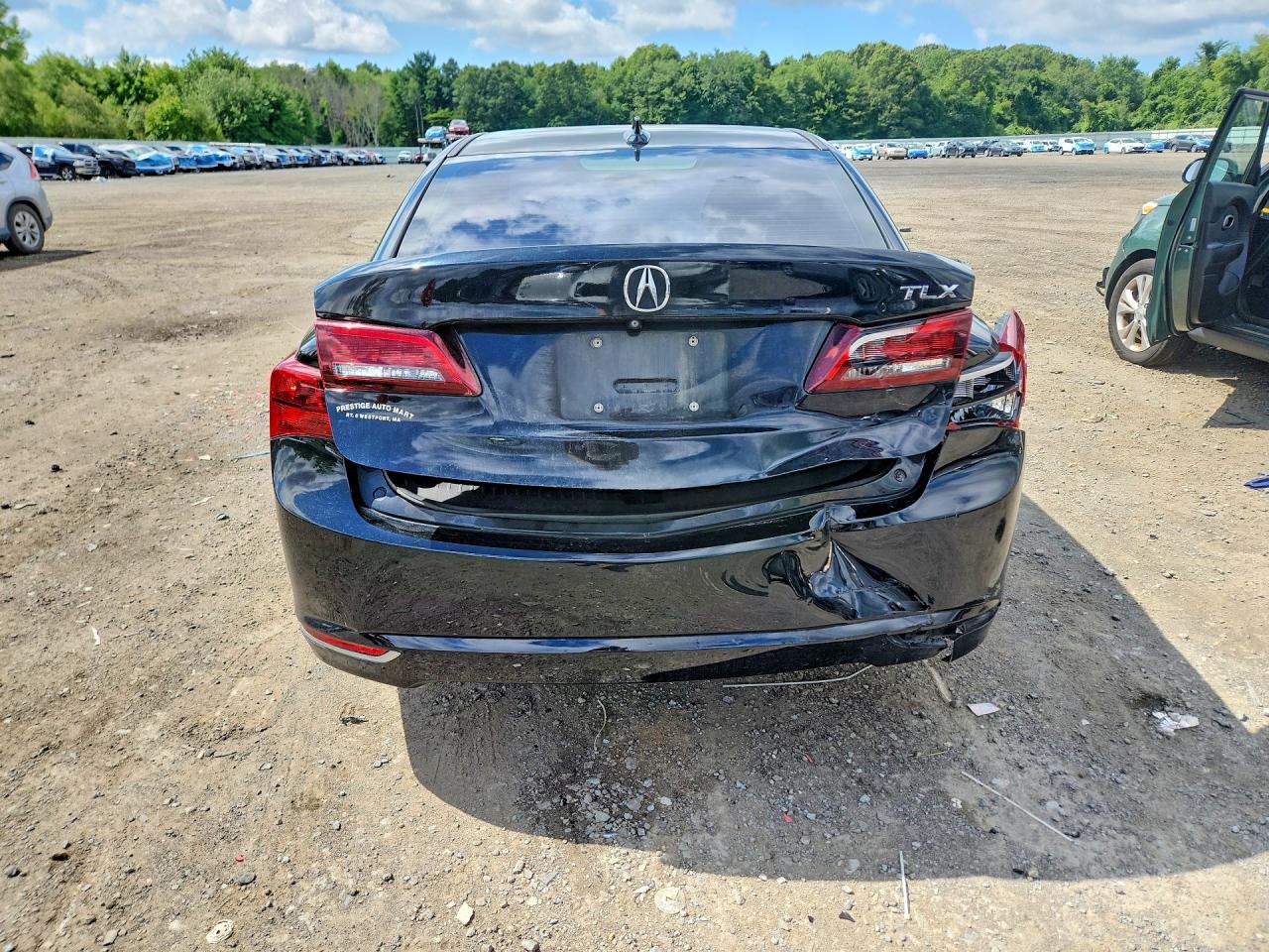 2015 Acura Tlx Черный vin: 19UUB1F33FA017754