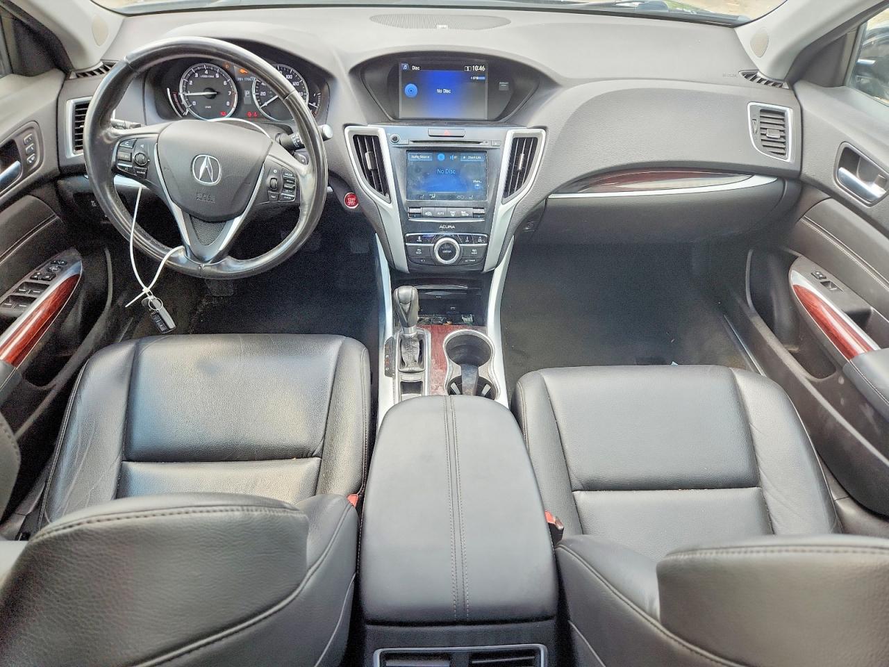 2015 Acura Tlx Черный vin: 19UUB1F33FA017754