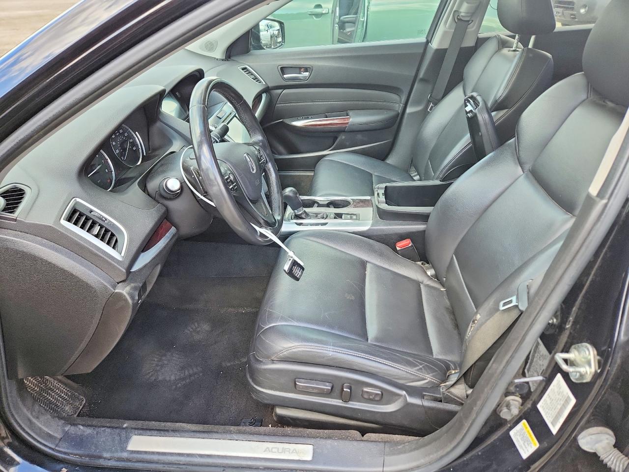2015 Acura Tlx Черный vin: 19UUB1F33FA017754