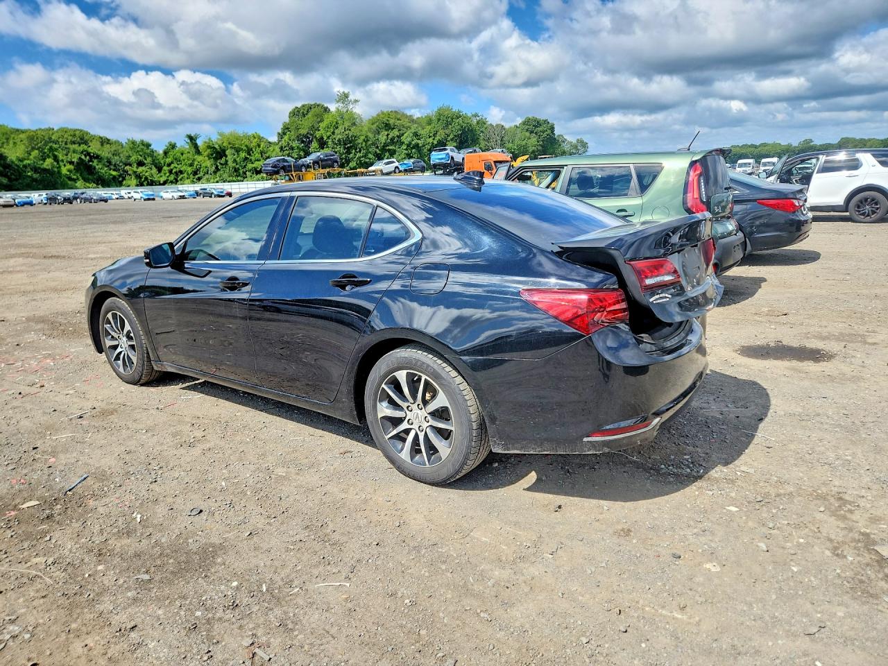 2015 Acura Tlx Черный vin: 19UUB1F33FA017754