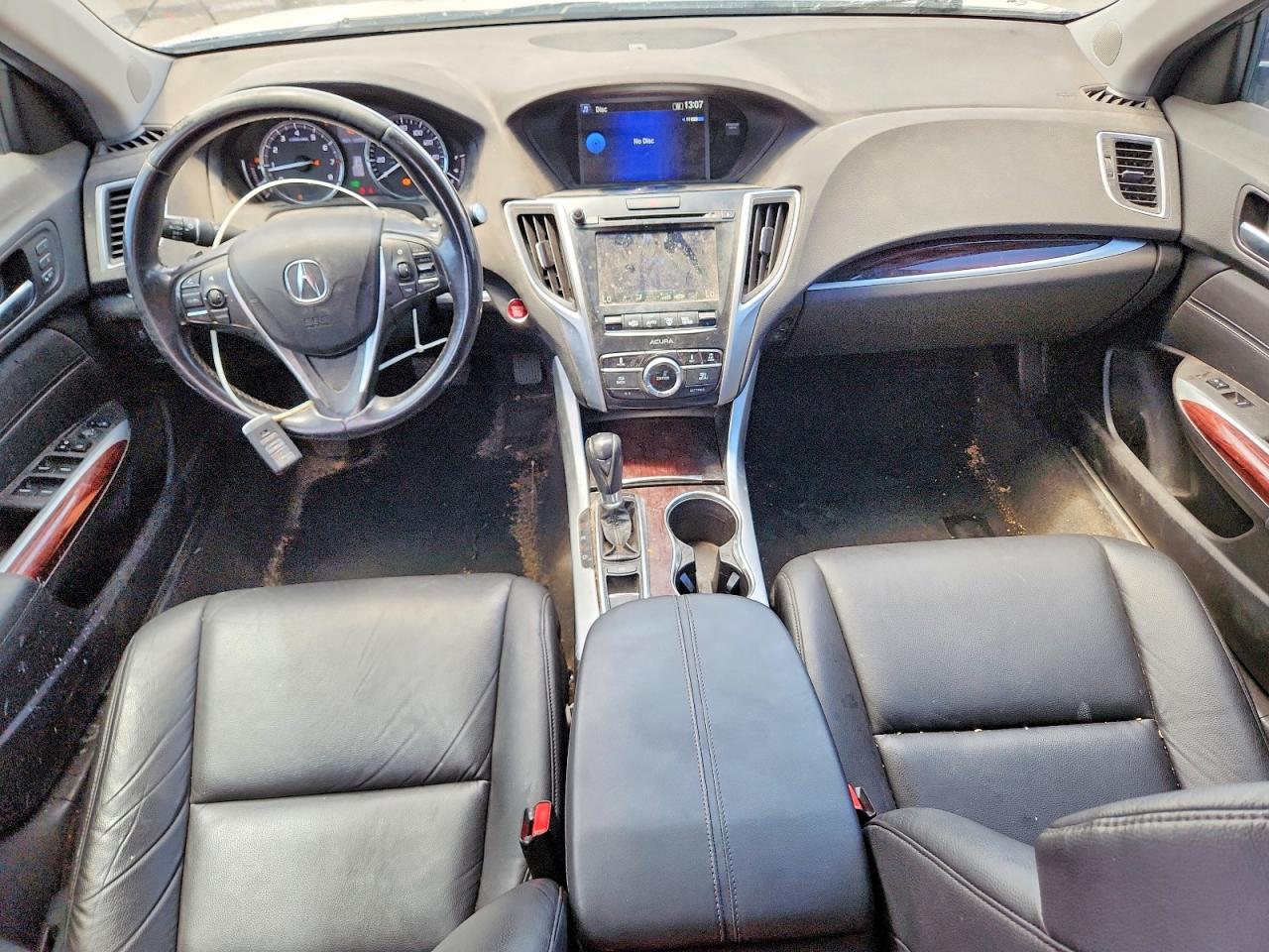 2015 Acura Tlx White vin: 19UUB1F33FA021321