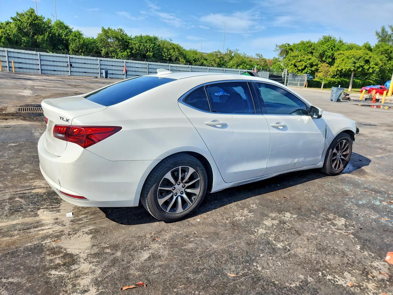 2015 Acura Tlx White vin: 19UUB1F33FA022145