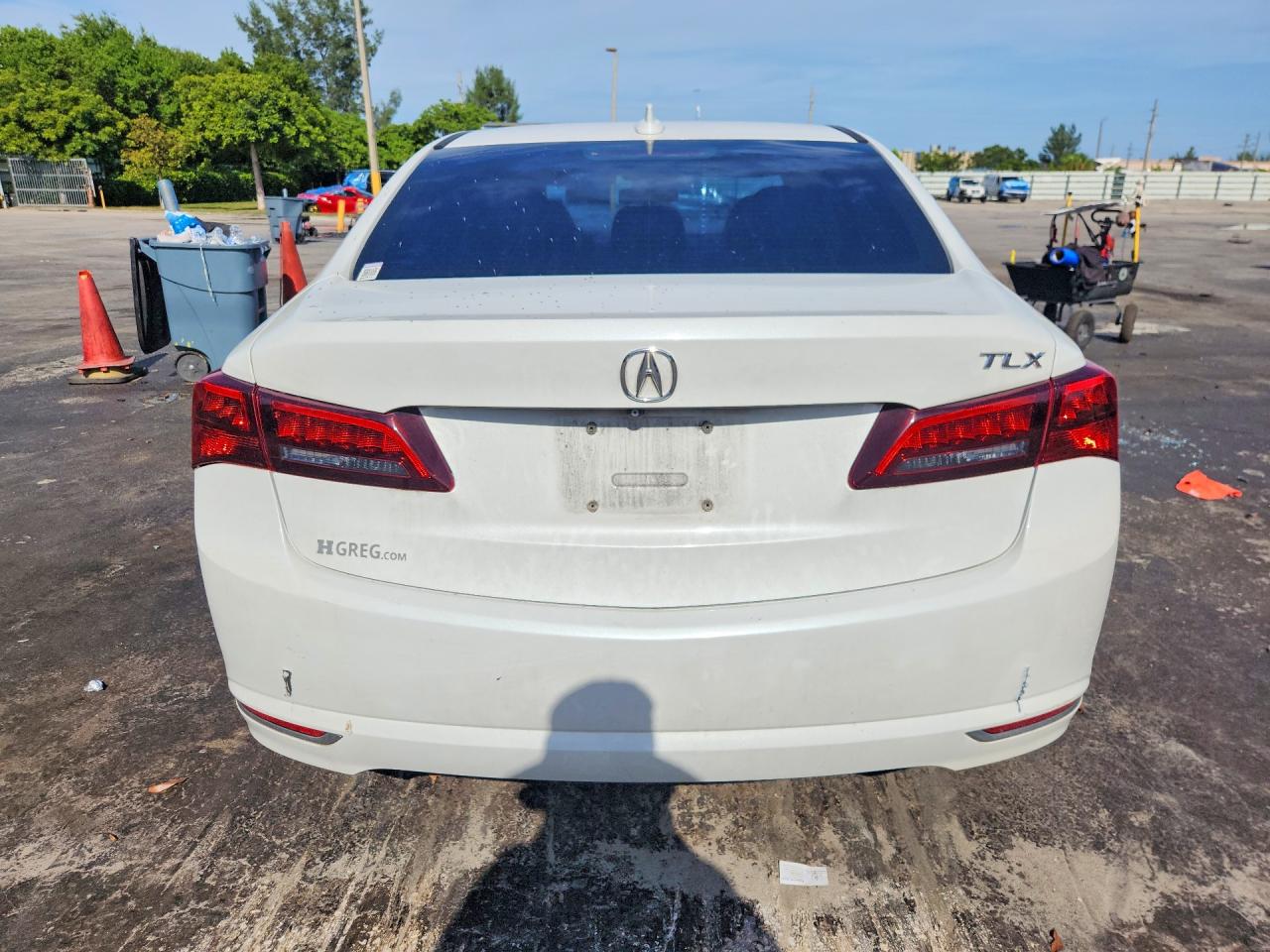 2015 Acura Tlx White vin: 19UUB1F33FA022145