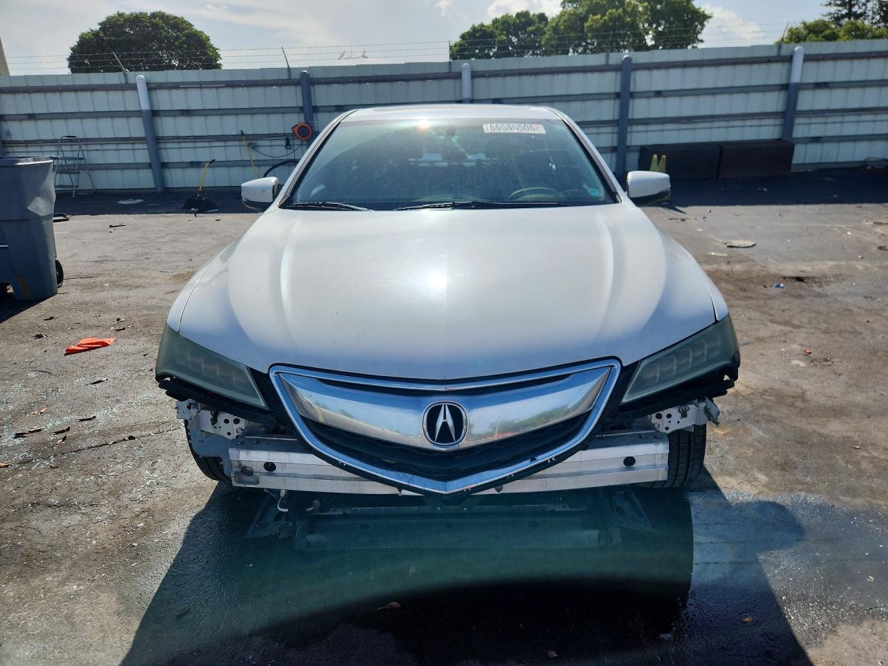 2015 Acura Tlx White vin: 19UUB1F33FA022145