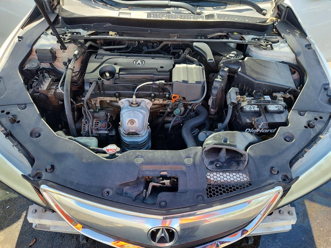 2015 Acura Tlx White vin: 19UUB1F33FA022145