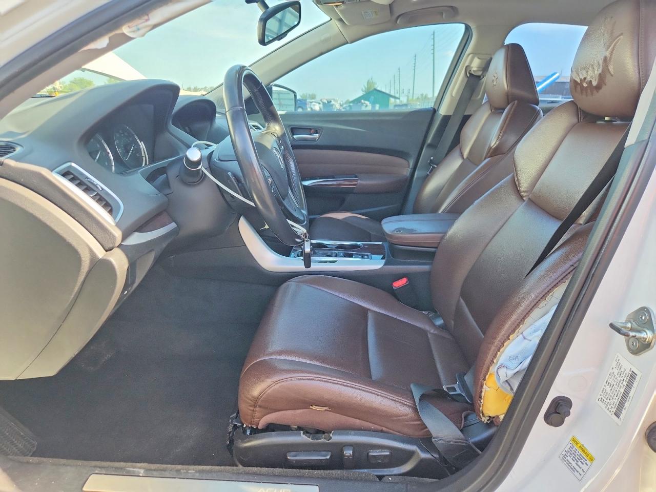 2015 Acura Tlx White vin: 19UUB1F33FA022145