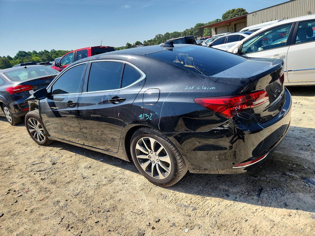 2015 Acura Tlx Black vin: 19UUB1F34FA000994