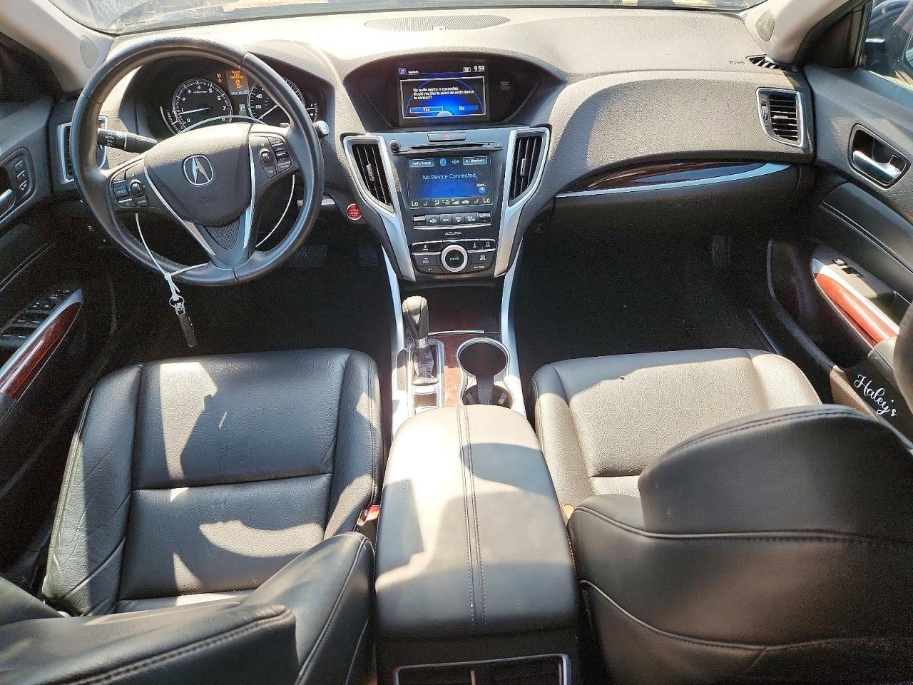 2015 Acura Tlx Black vin: 19UUB1F34FA000994