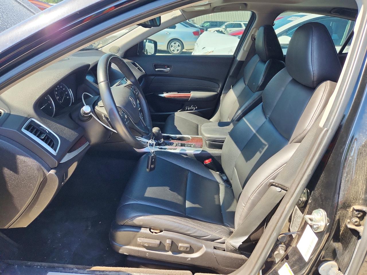 2015 Acura Tlx Black vin: 19UUB1F34FA000994