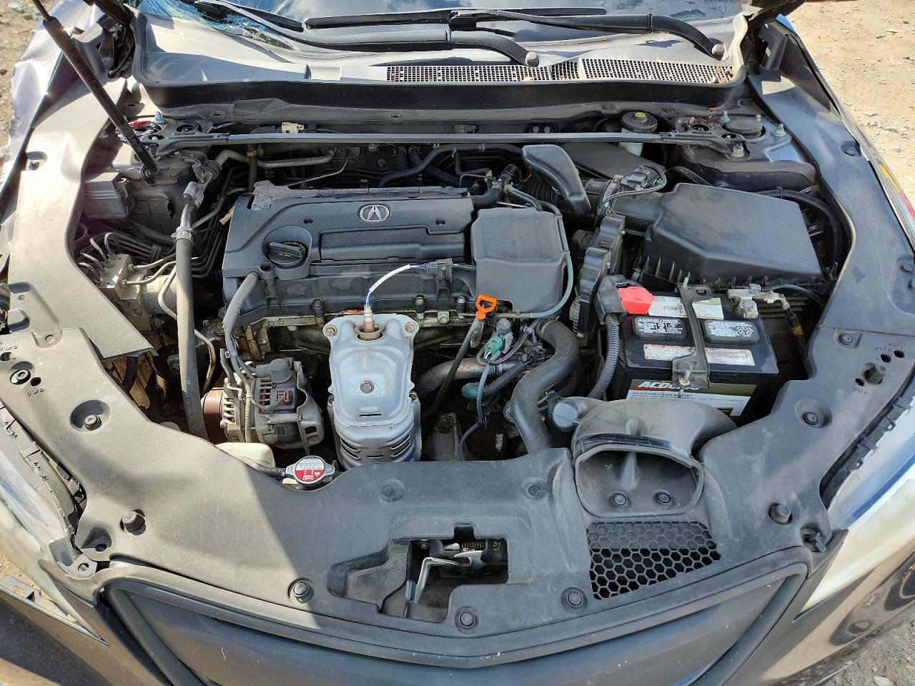 2015 Acura Tlx Gray vin: 19UUB1F34FA010067