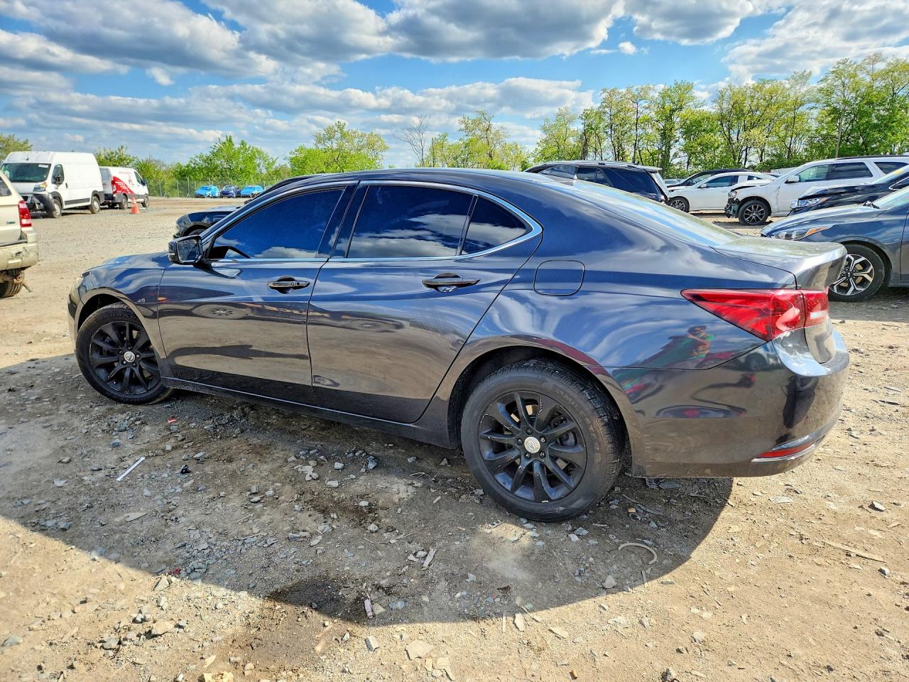 2015 Acura Tlx Gray vin: 19UUB1F34FA010067