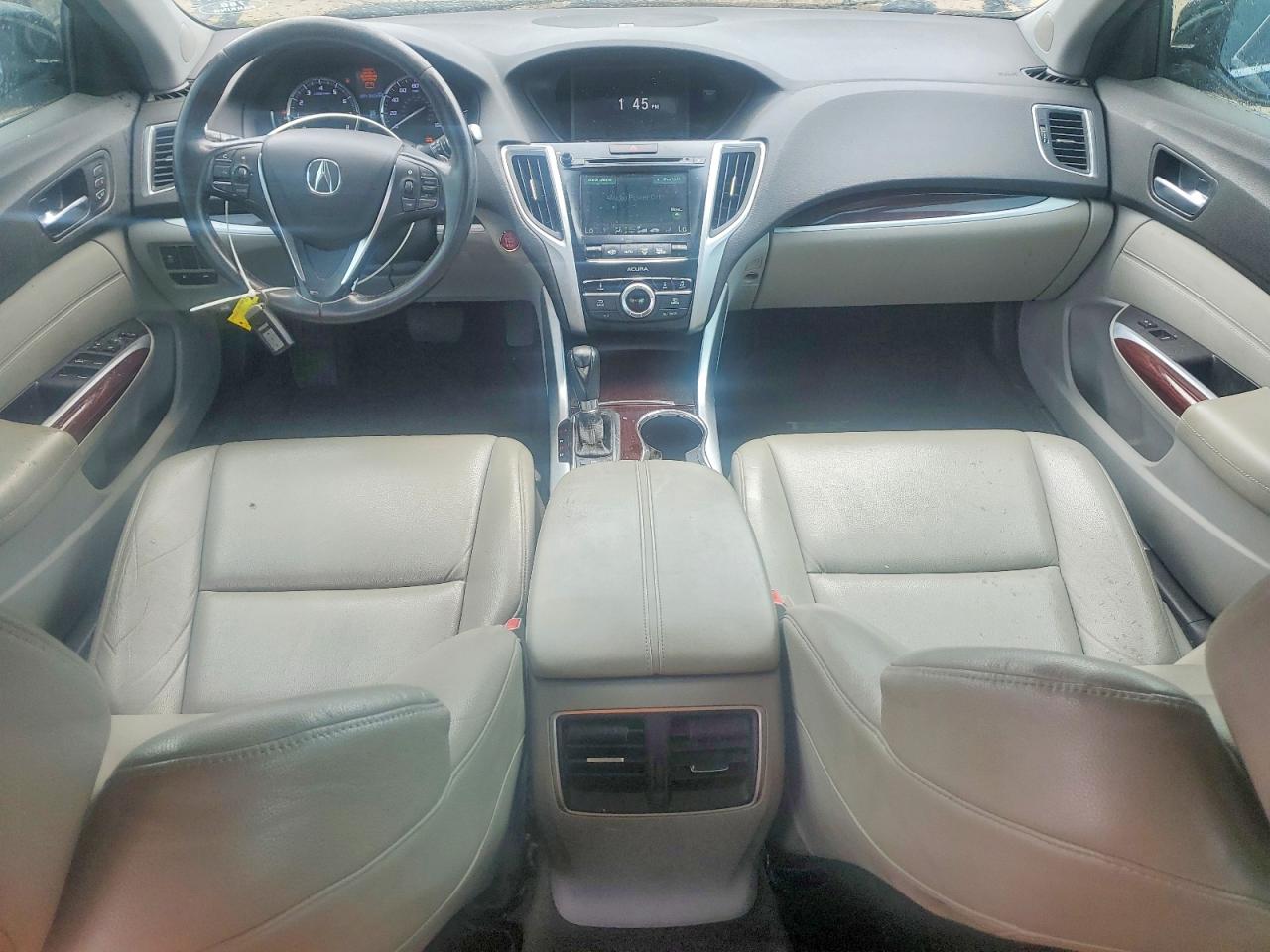 2015 Acura Tlx Черный vin: 19UUB1F34FA019531