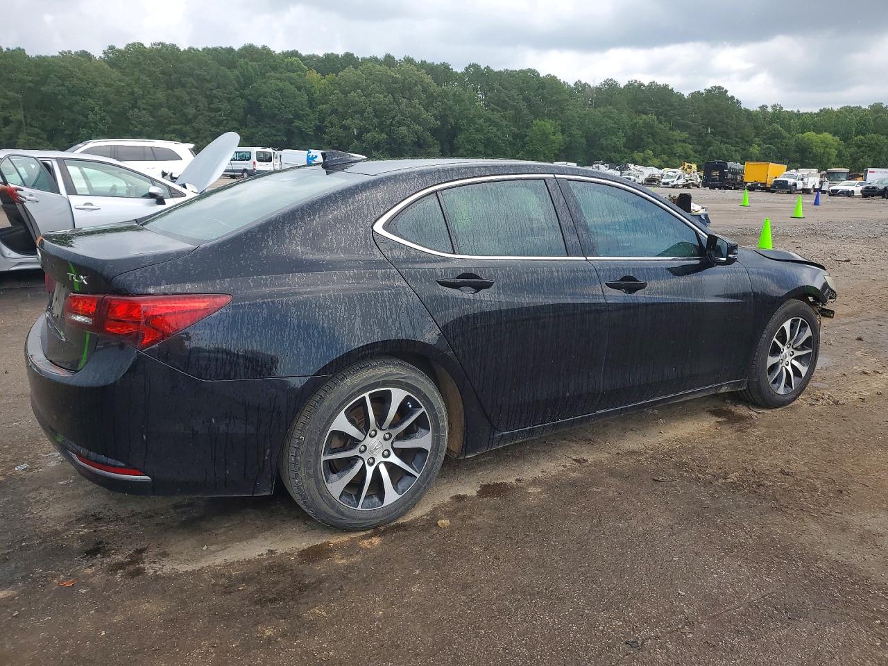 2015 Acura Tlx Черный vin: 19UUB1F34FA019531