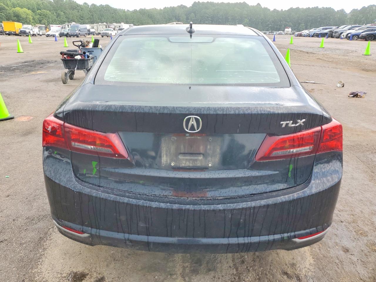 2015 Acura Tlx Черный vin: 19UUB1F34FA019531