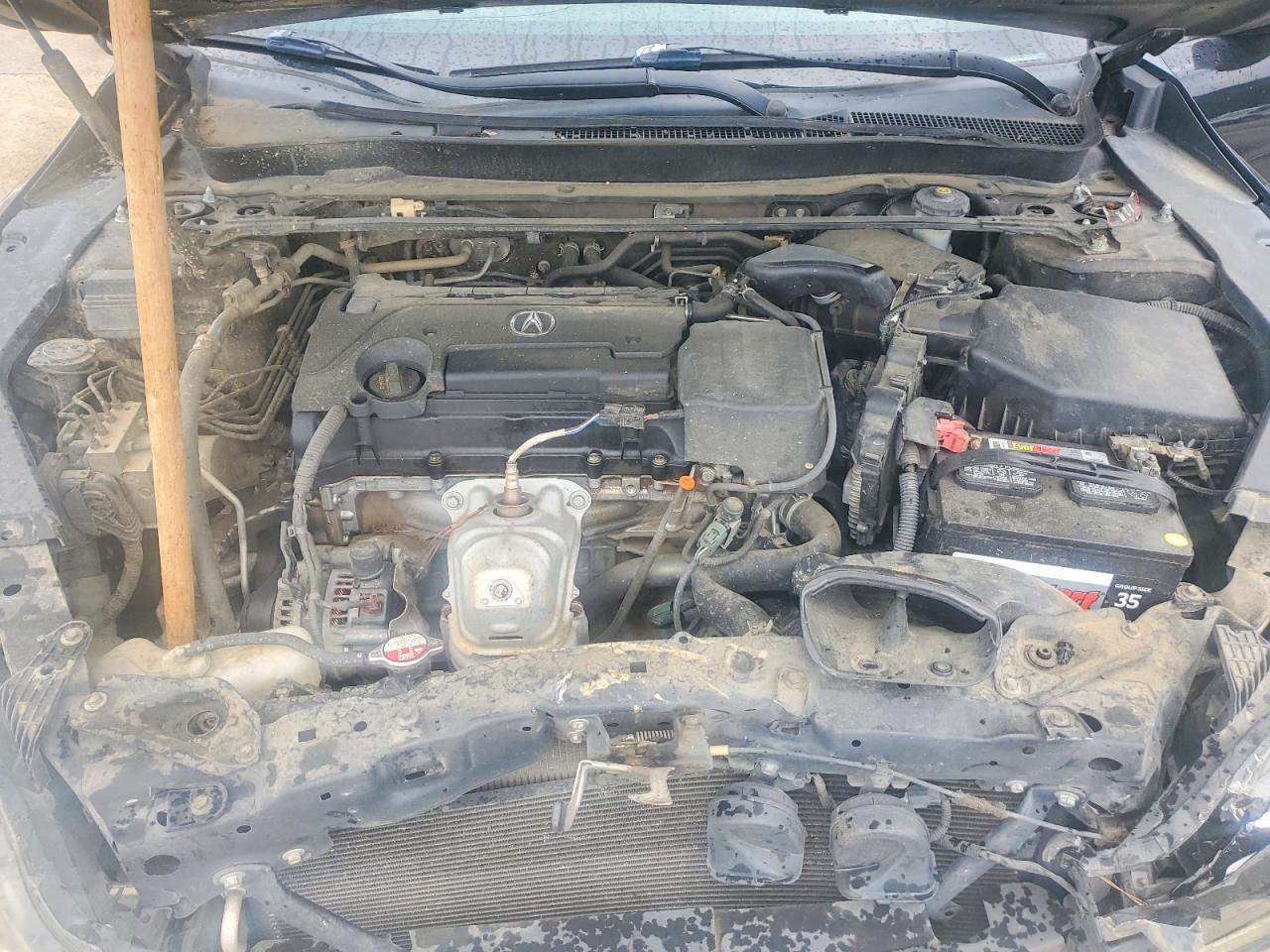 2015 Acura Tlx Черный vin: 19UUB1F34FA019531