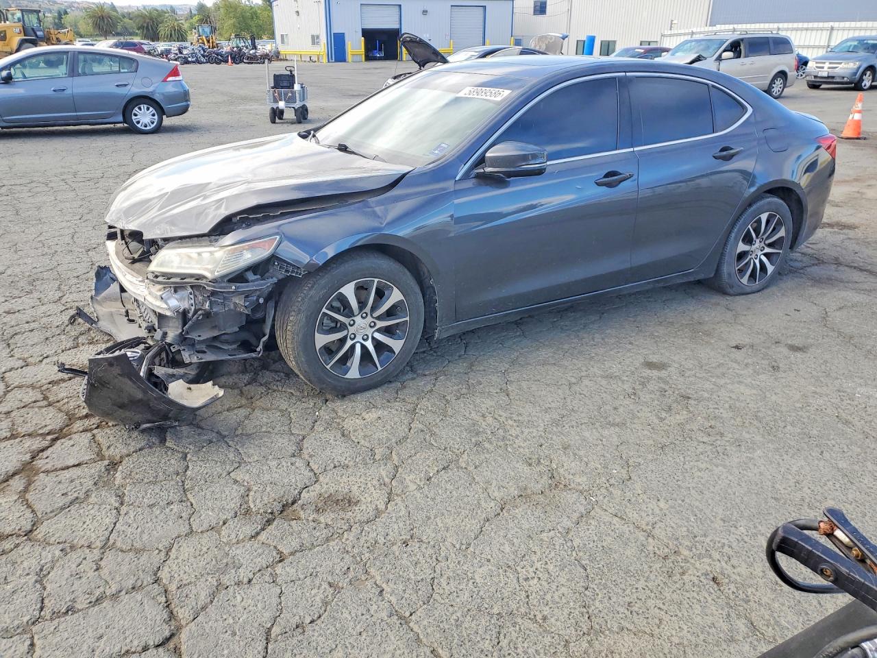 2015 Acura Tlx Charcoal vin: 19UUB1F34FA023286