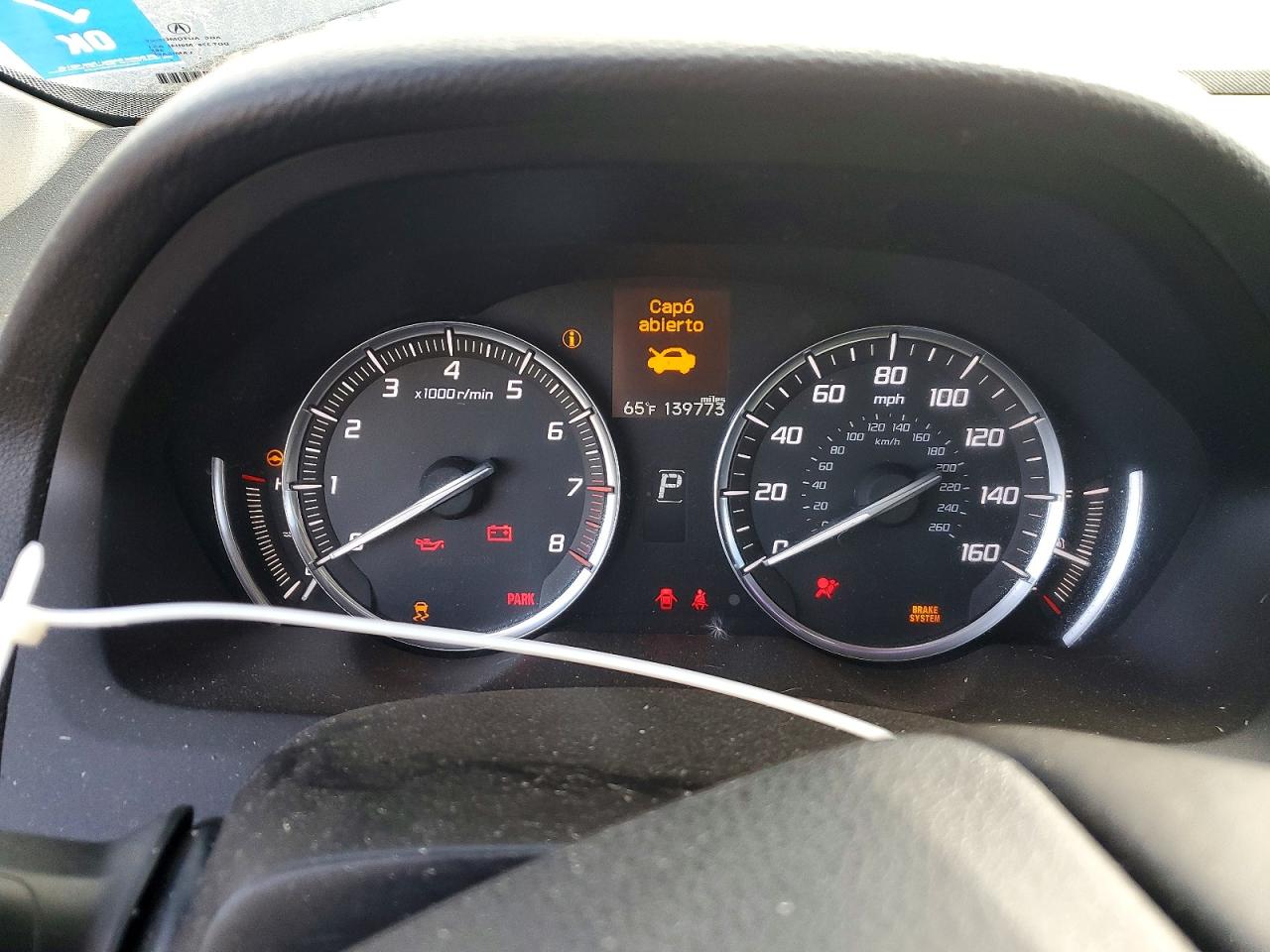 2015 Acura Tlx Угольный vin: 19UUB1F34FA023286