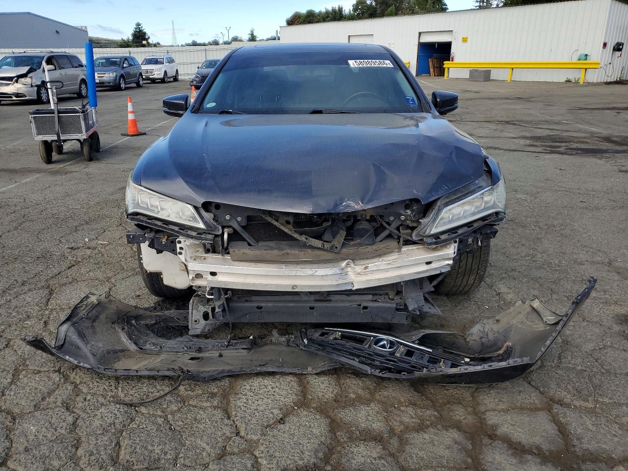 2015 Acura Tlx Угольный vin: 19UUB1F34FA023286