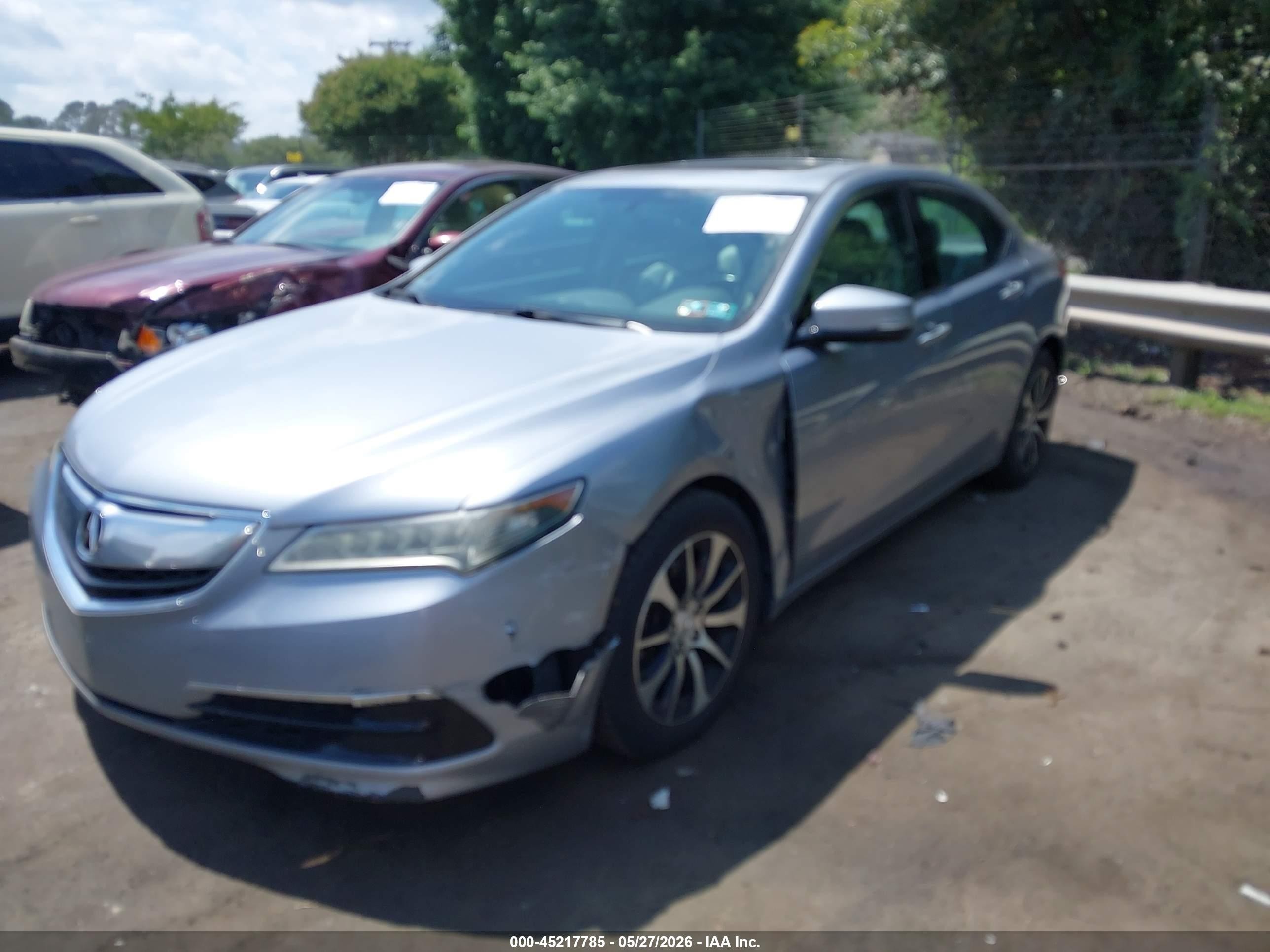 2015 Acura Tlx   Silver vin: 19UUB1F34FA027130