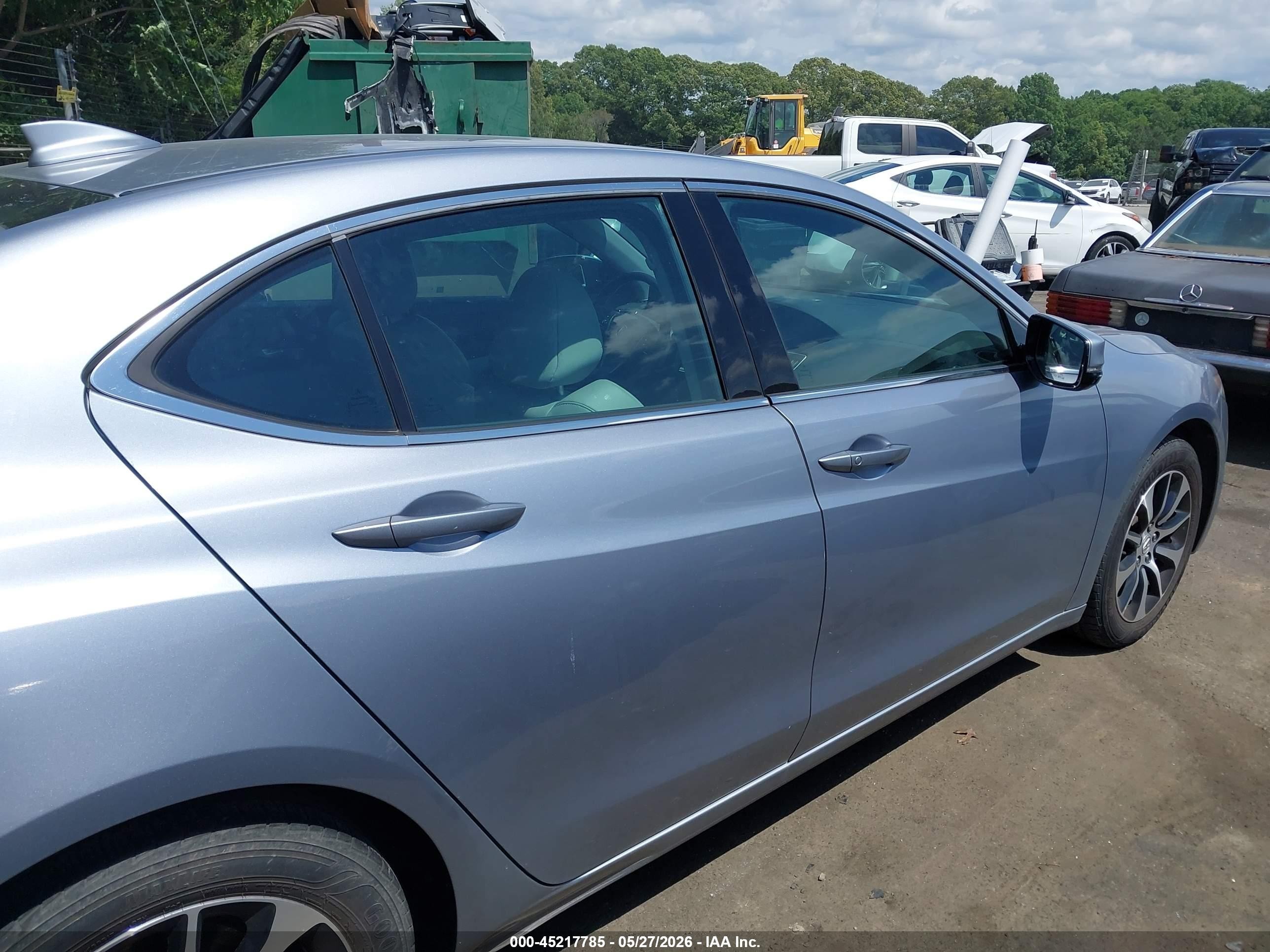 2015 Acura Tlx   Silver vin: 19UUB1F34FA027130