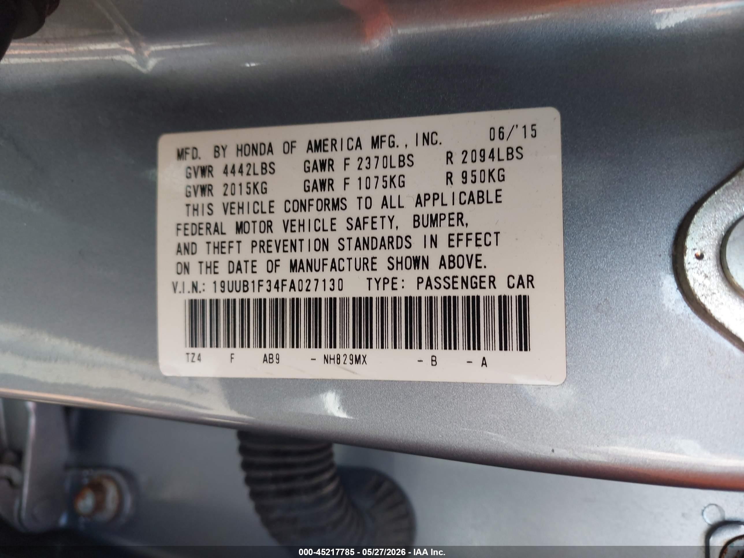 2015 Acura Tlx   Silver vin: 19UUB1F34FA027130