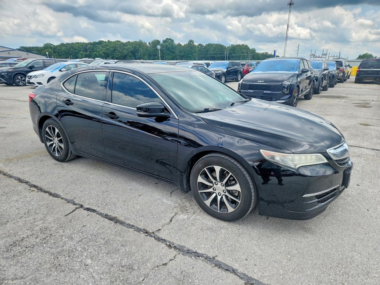 2015 Acura Tlx Black vin: 19UUB1F34FA027841