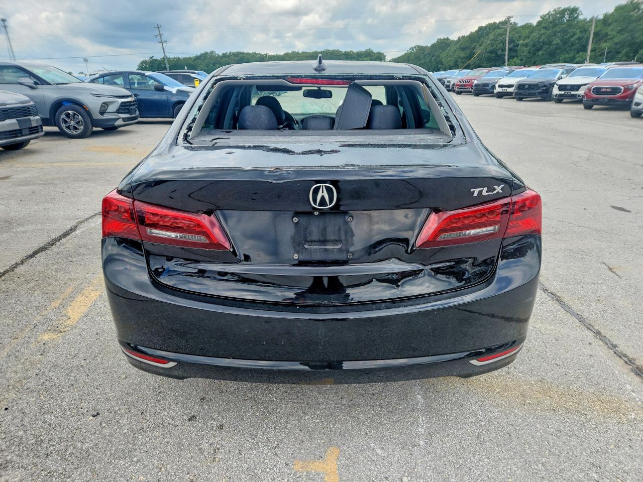 2015 Acura Tlx Black vin: 19UUB1F34FA027841