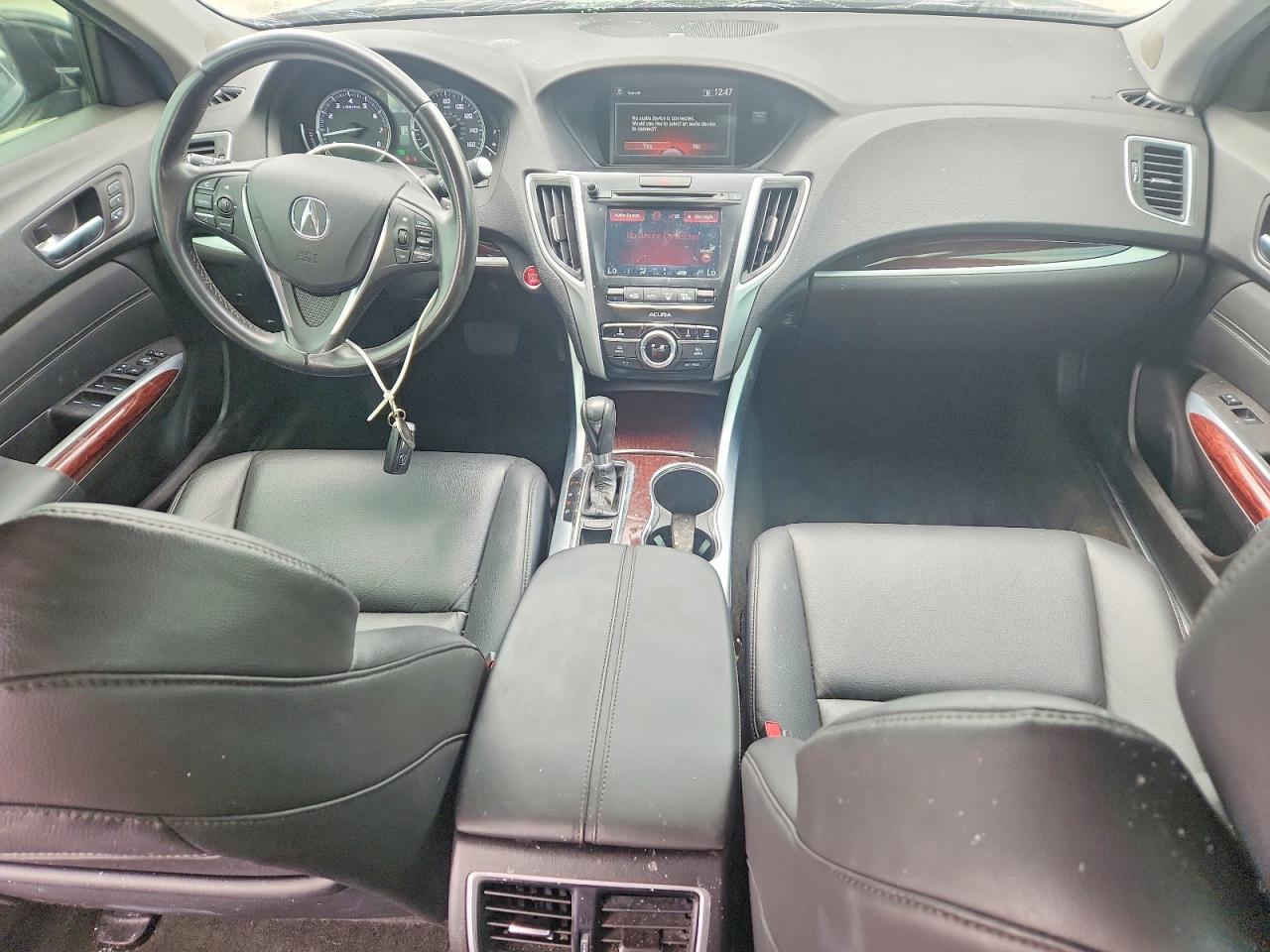 2015 Acura Tlx Black vin: 19UUB1F34FA027841