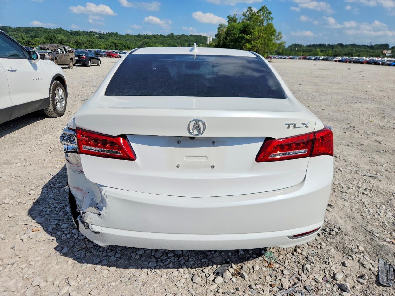 2020 Acura Tlx White vin: 19UUB1F34LA008539