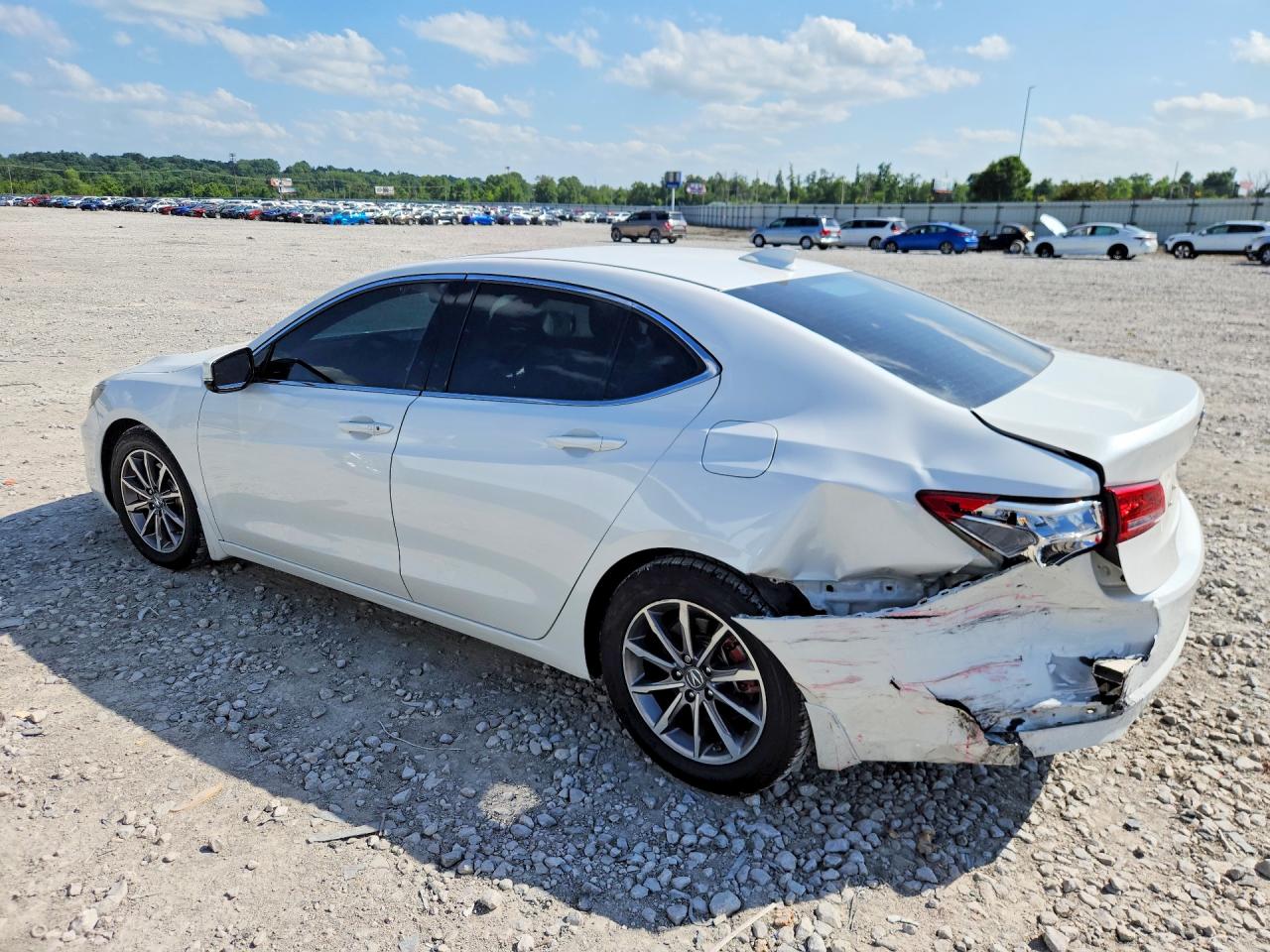 2020 Acura Tlx White vin: 19UUB1F34LA008539