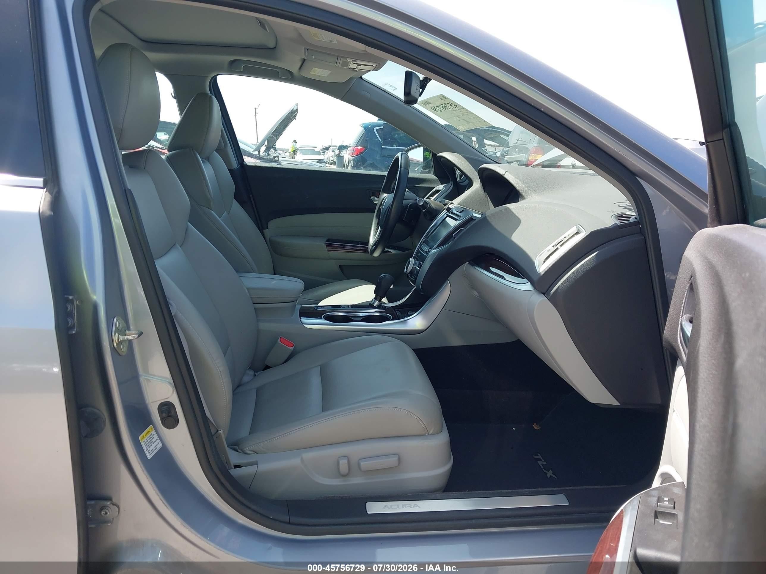 2015 Acura Tlx   Silver vin: 19UUB1F35FA006450