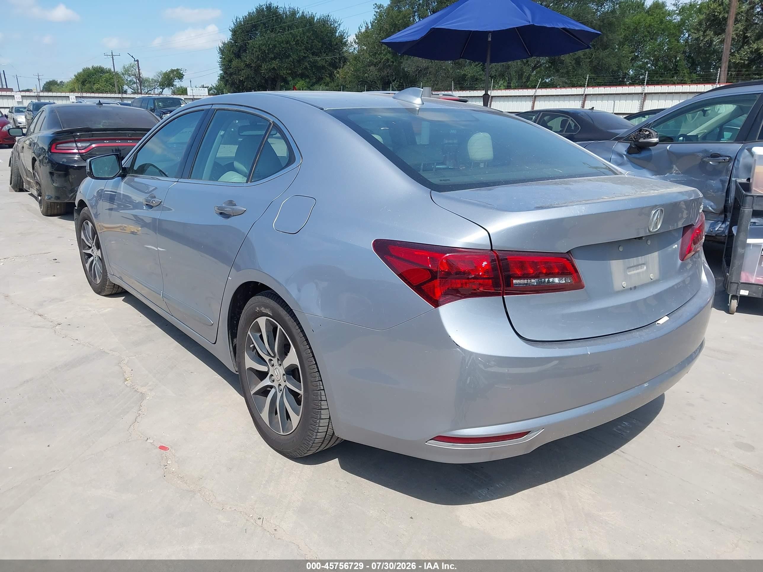2015 Acura Tlx   Silver vin: 19UUB1F35FA006450