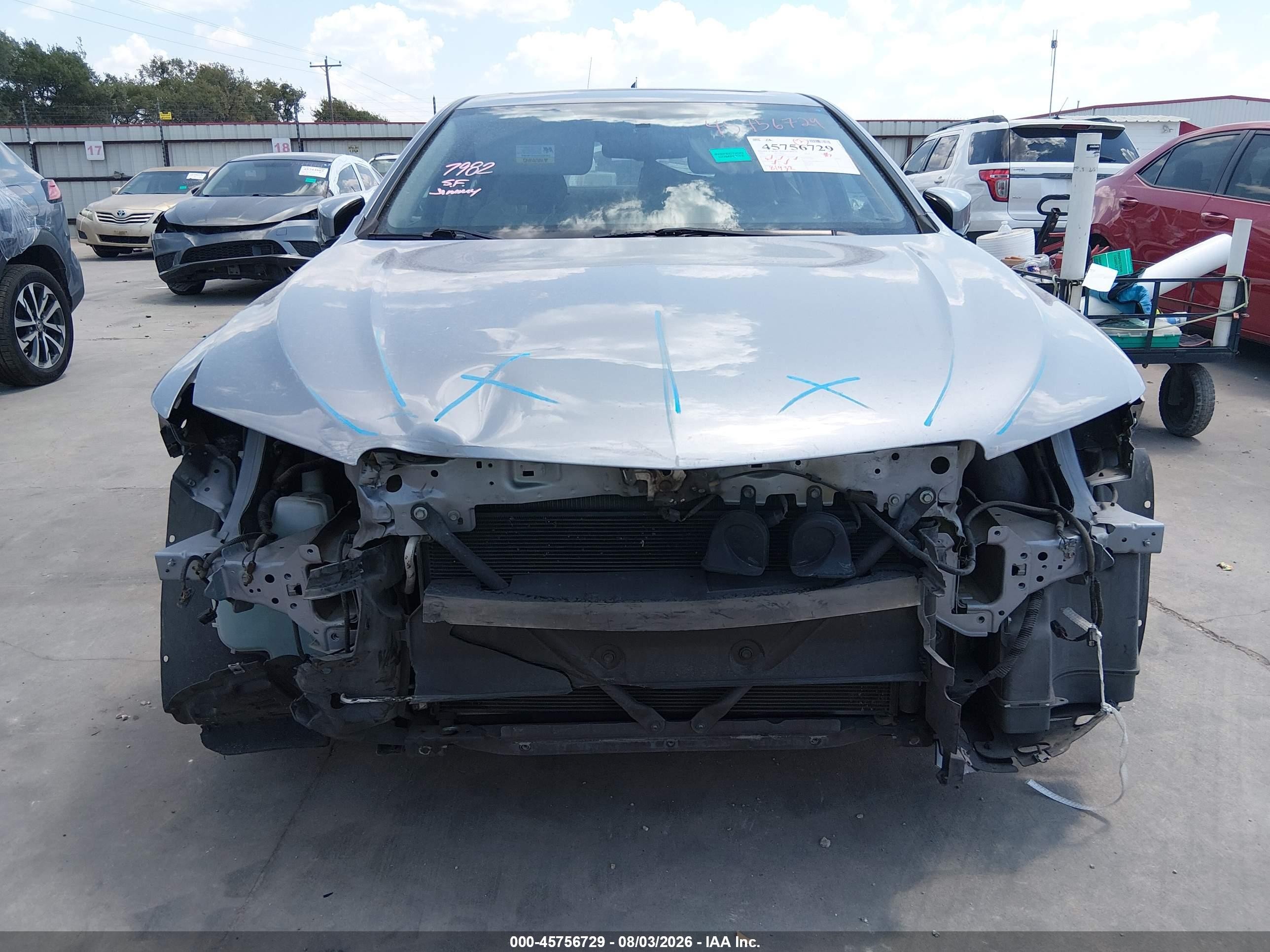 2015 Acura Tlx   Silver vin: 19UUB1F35FA006450