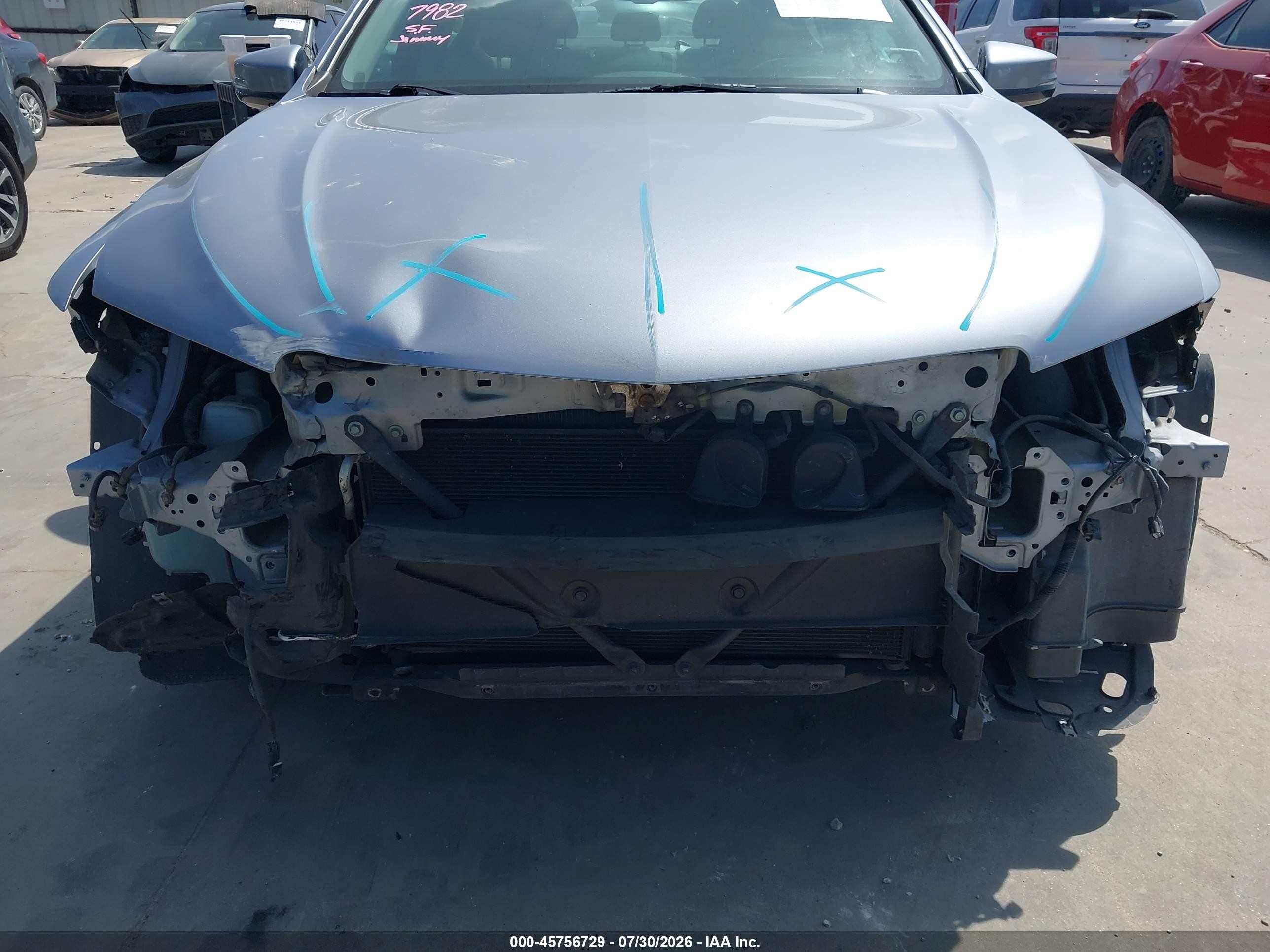 2015 Acura Tlx   Silver vin: 19UUB1F35FA006450