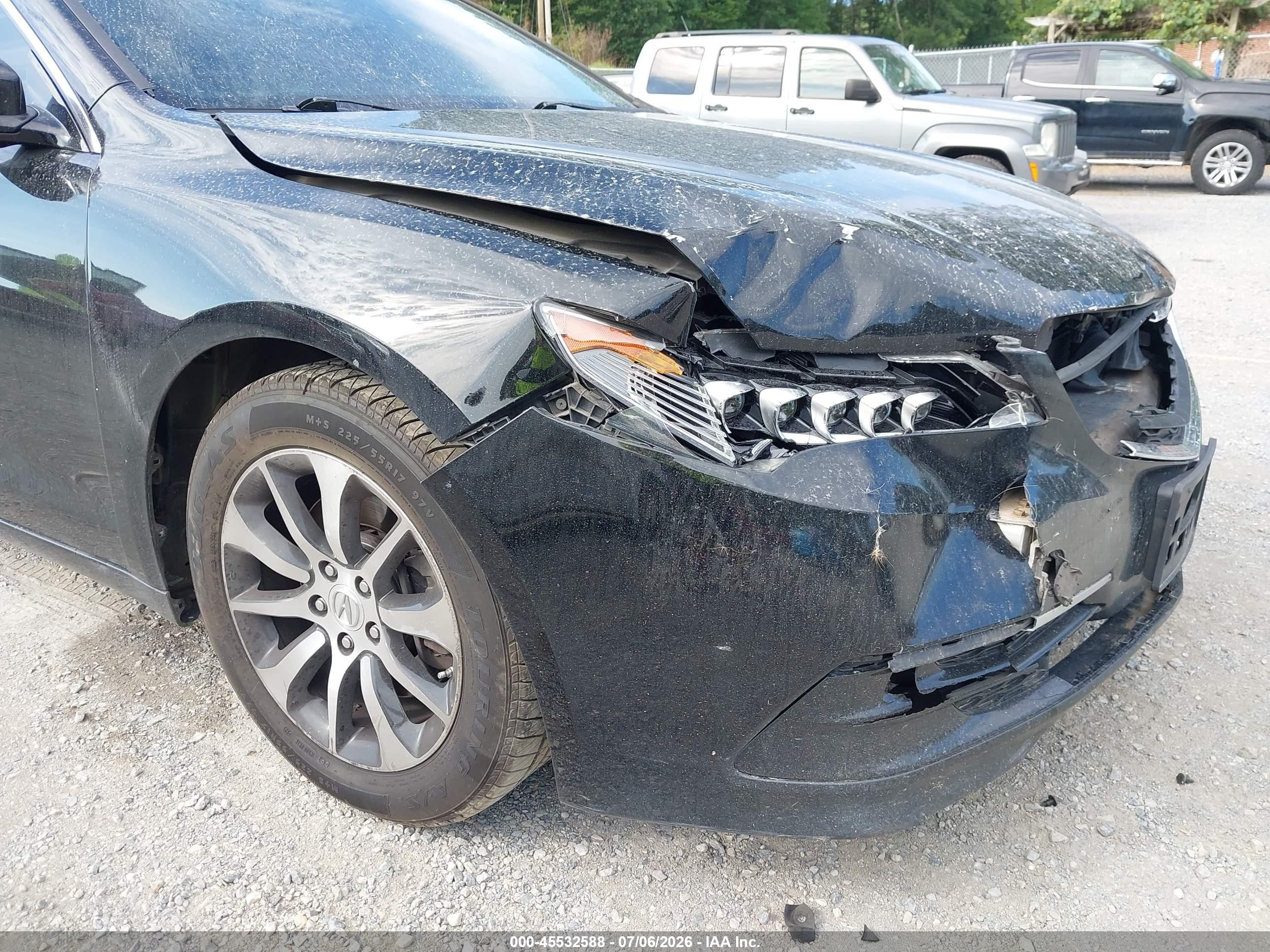 2015 Acura Tlx   Black vin: 19UUB1F35FA007257